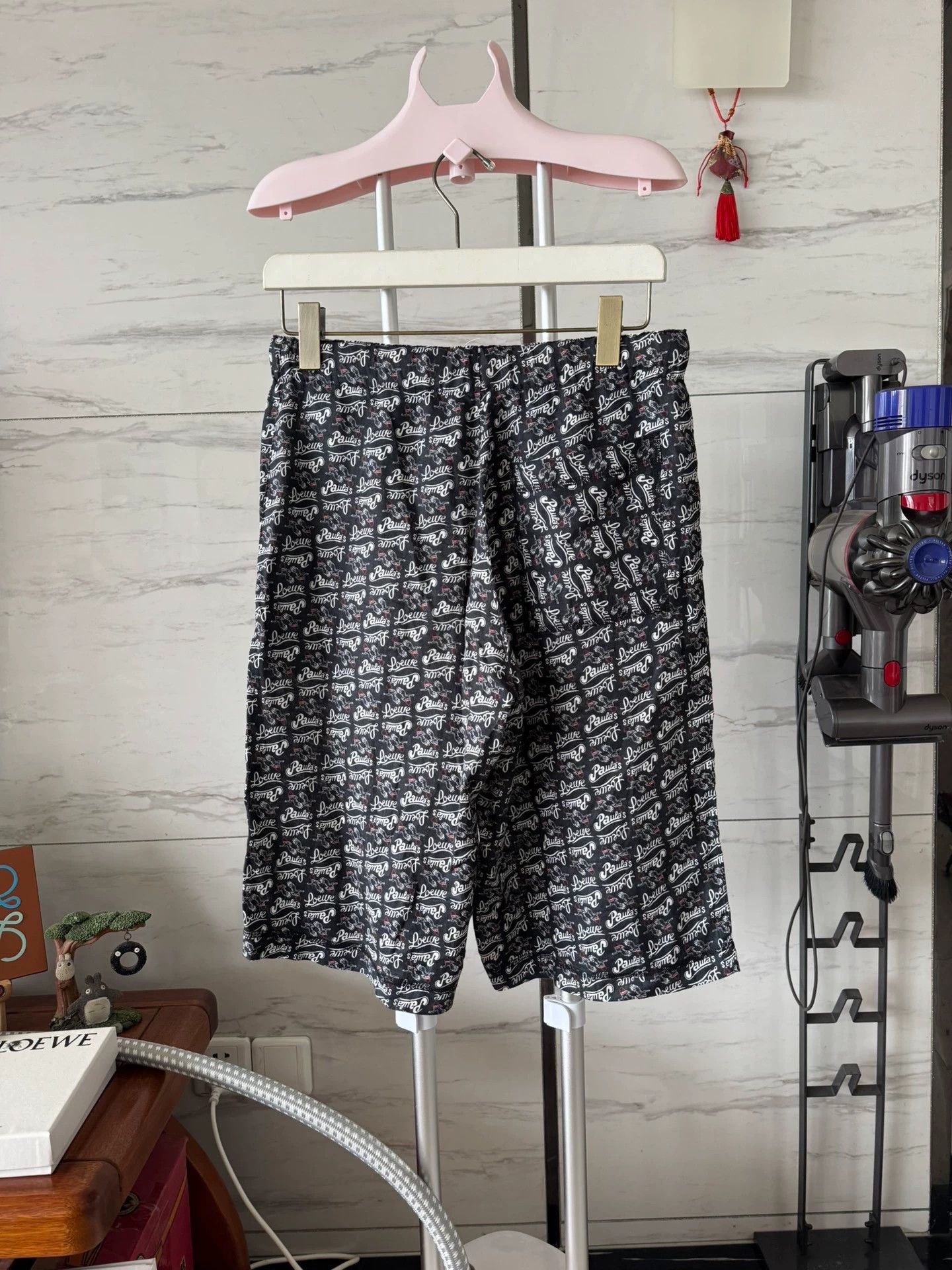 Loewe LOEWE S 100% Linen Drawstring Short Soft Like New Size US 29 - 2 Thumbnail