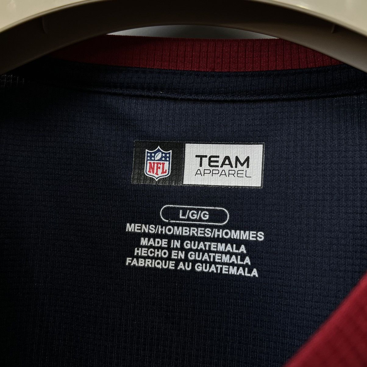 NFL NFL Houston Texans Football T-Shirt Jersey Men’s size L Size US L / EU 52-54 / 3 - 11 Thumbnail