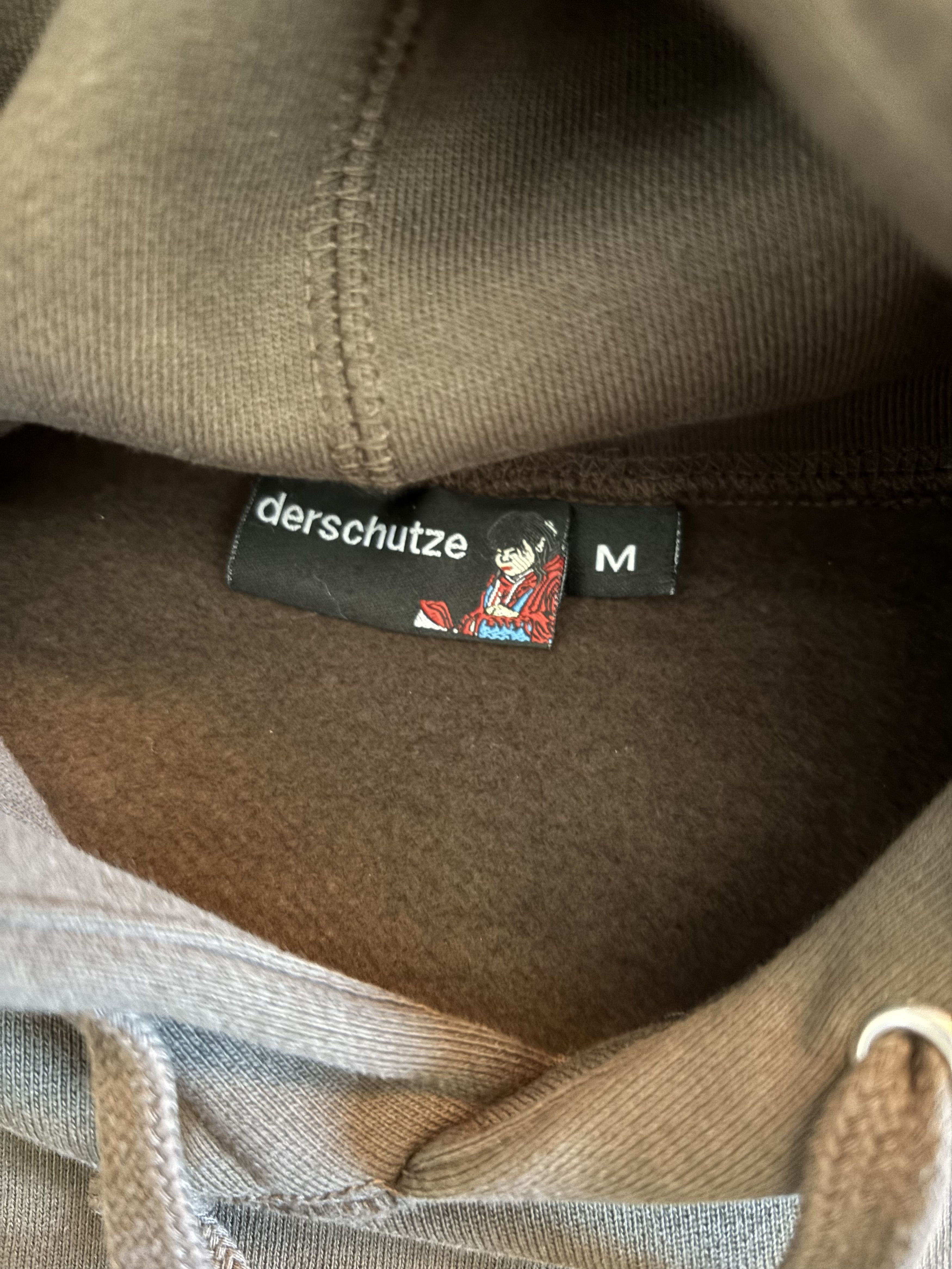 Derschutze Derschutze "math exam" Hoodie Khaki Size US M / EU 48-50 / 2 - 3 Thumbnail