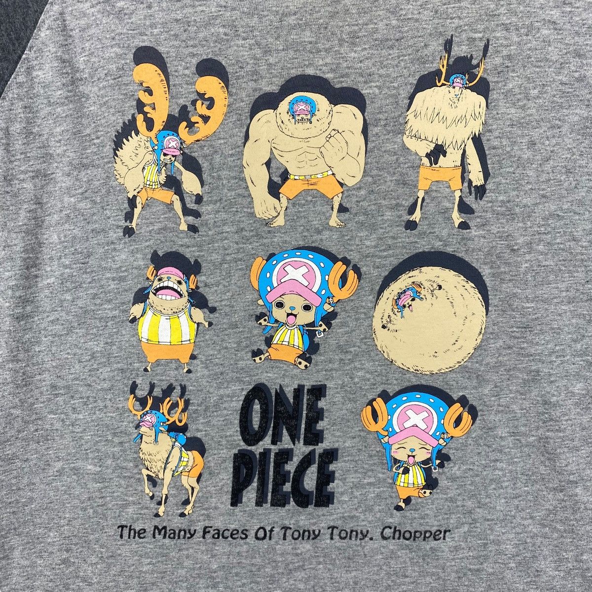 Anime Vintage 00's ONE PIECE The Many Faces Of Tony Tony Chopper Size US M / EU 48-50 / 2 - 2 Thumbnail