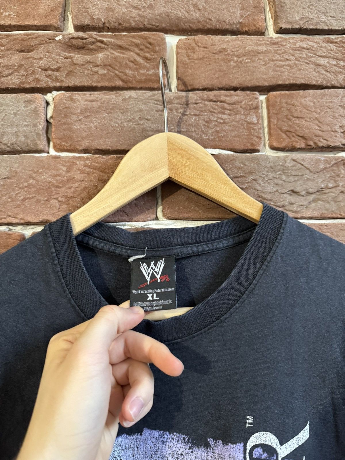 Vintage Vintage Undertaker t shirt 00s like Sting Razor Stone Cold Size US XL / EU 56 / 4 - 6 Thumbnail