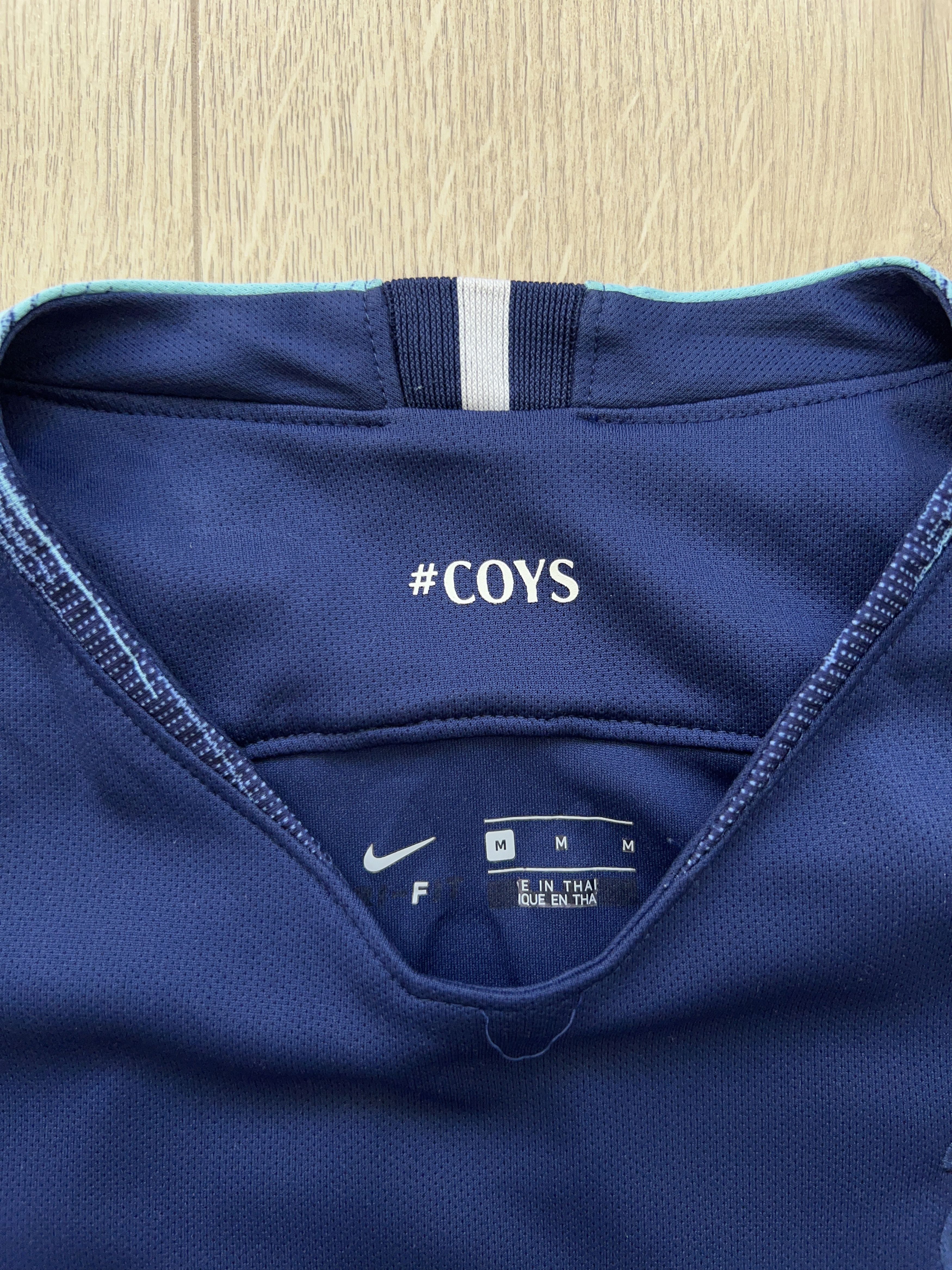 Nike Tottenham Hotspur 2018 2019 Away Football Soccer Shirt Size US M / EU 48-50 / 2 - 2 Thumbnail