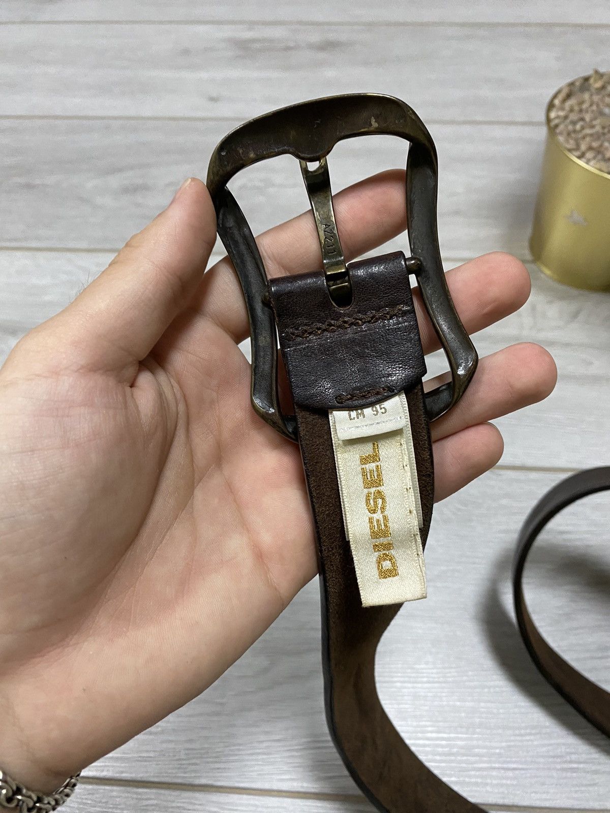 Diesel Diesel vintage leather belt Size ONE SIZE - 6 Thumbnail