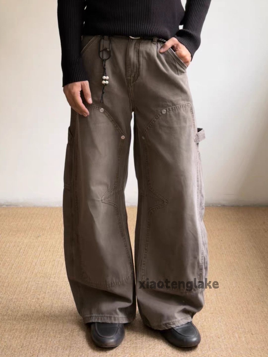 Vintage zx utility skate hiphop loose baggy carpenter cargo pants Size US 32 / EU 48 - 1 Thumbnail