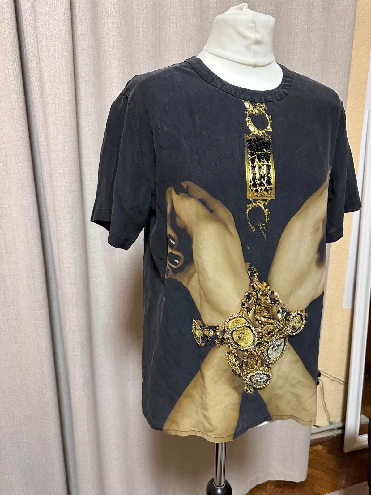 Versace Gianni Versace Womens T-Shirt Sz 40 IT Size S / US 4 / IT 40 - 3 Thumbnail