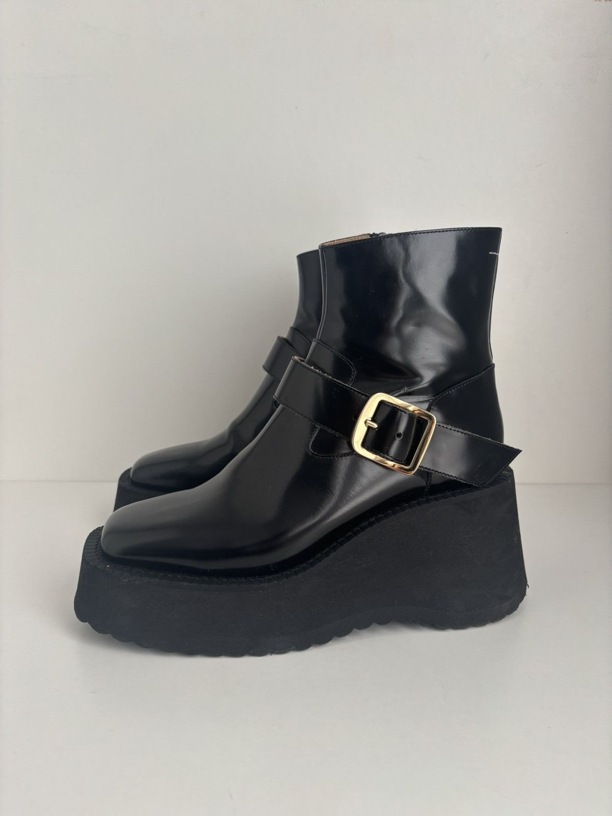 Maison Margiela Maison Margiela MM6 wedge boots Size US 8.5 / IT 38.5 - 1 Thumbnail