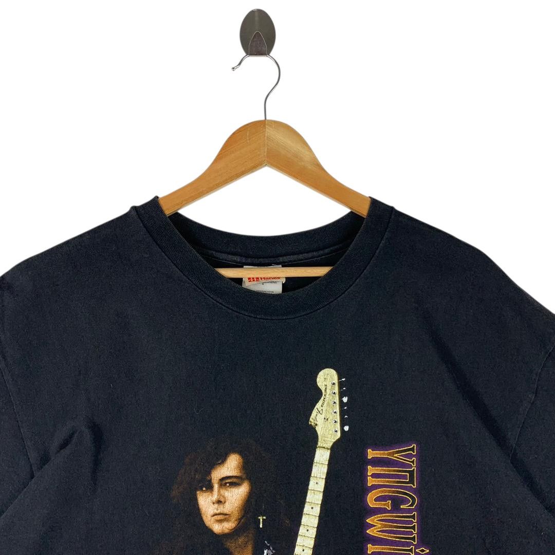 Band Tees Vintage Yngwie Malmsteen Facing Animal Japan 1998 band tee Size US L / EU 52-54 / 3 - 2 Thumbnail