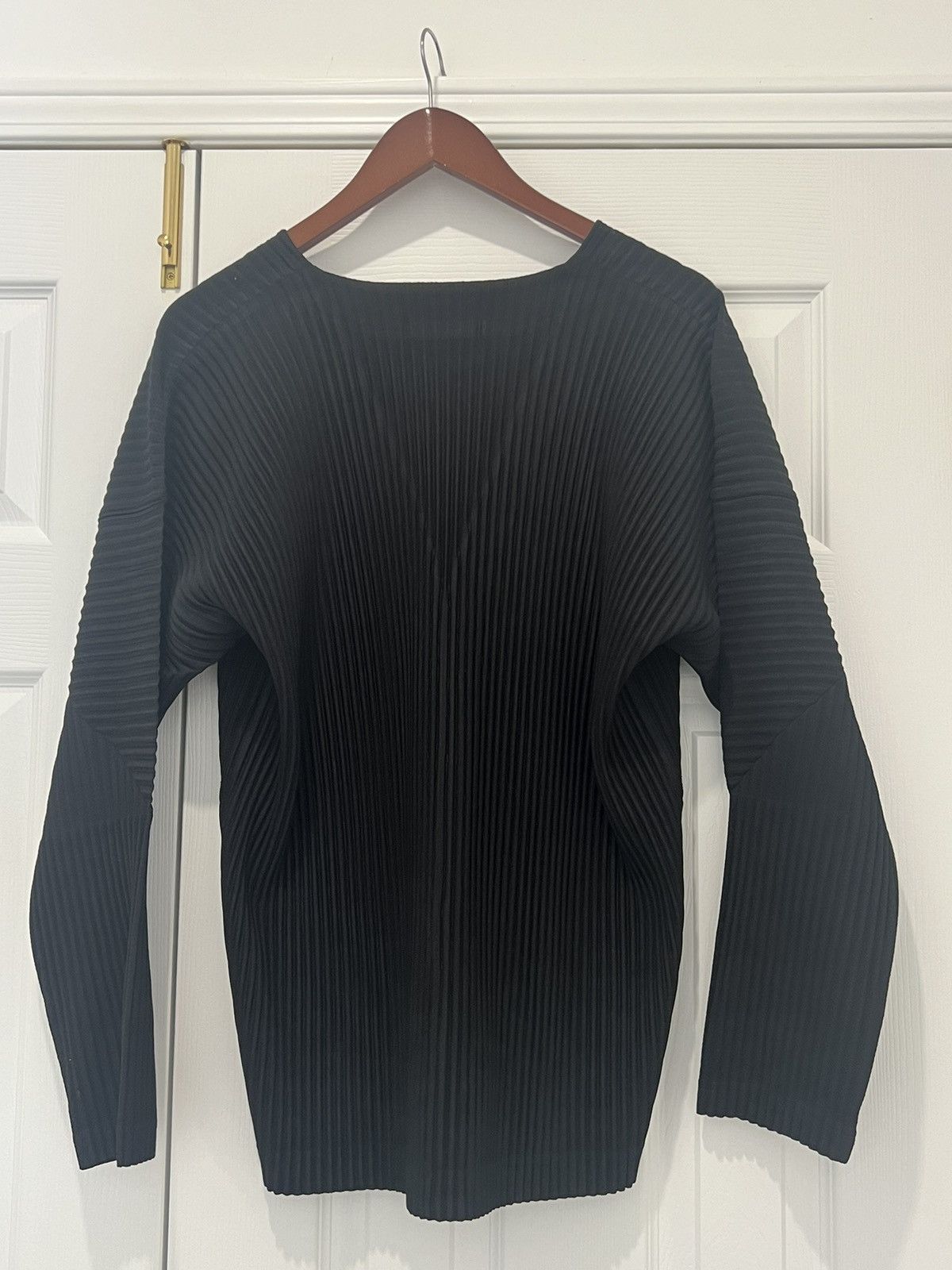 Issey Miyake Issey Miyake Homme Plissé Pleated Cardigan Size US M / EU 48-50 / 2 - 3 Thumbnail
