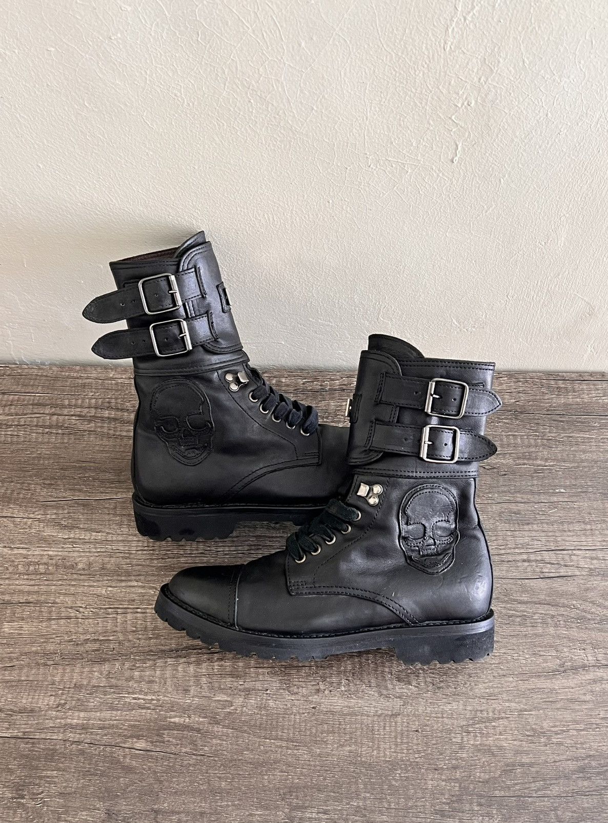 Philipp Plein Combat Boots Size US 9 / IT 39 - 4 Thumbnail