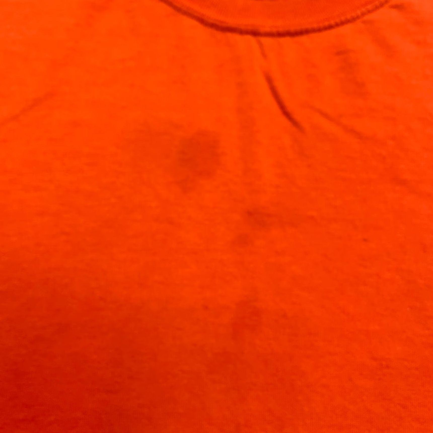 Jerzees JERZEES Shirt Adult 2XL Orange Solid Heavyweight Crew Neck Cotton Blend Jersey Short Sleeve T-Shirt Size US XXL / EU 58 / 5 - 3 Thumbnail