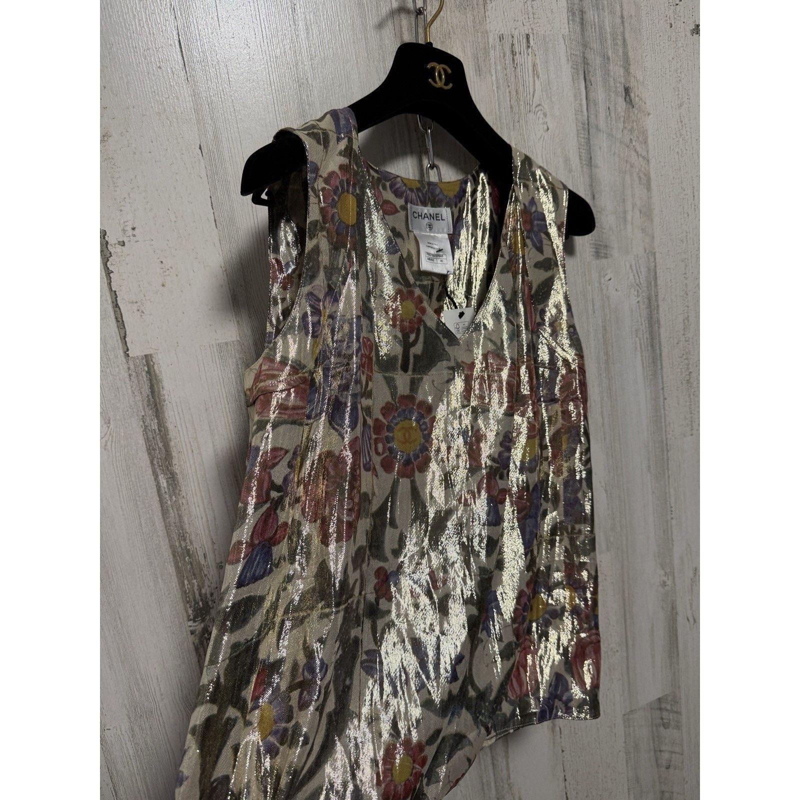 Chanel NWT CHANEL Silk Blouse 2015 Collection Karl Lagerfeld Size S / US 4 / IT 40 - 14 Thumbnail