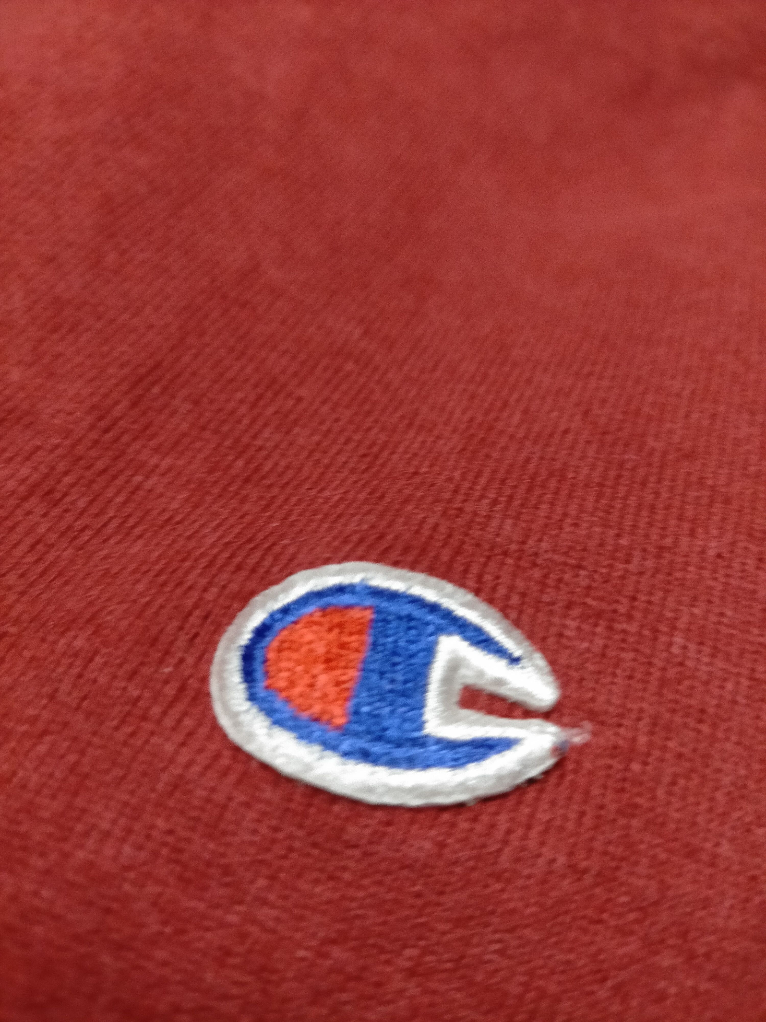 Champion × Vintage Vintage 90s Champion Red Sweatshirt Size US M / EU 48-50 / 2 - 9 Thumbnail