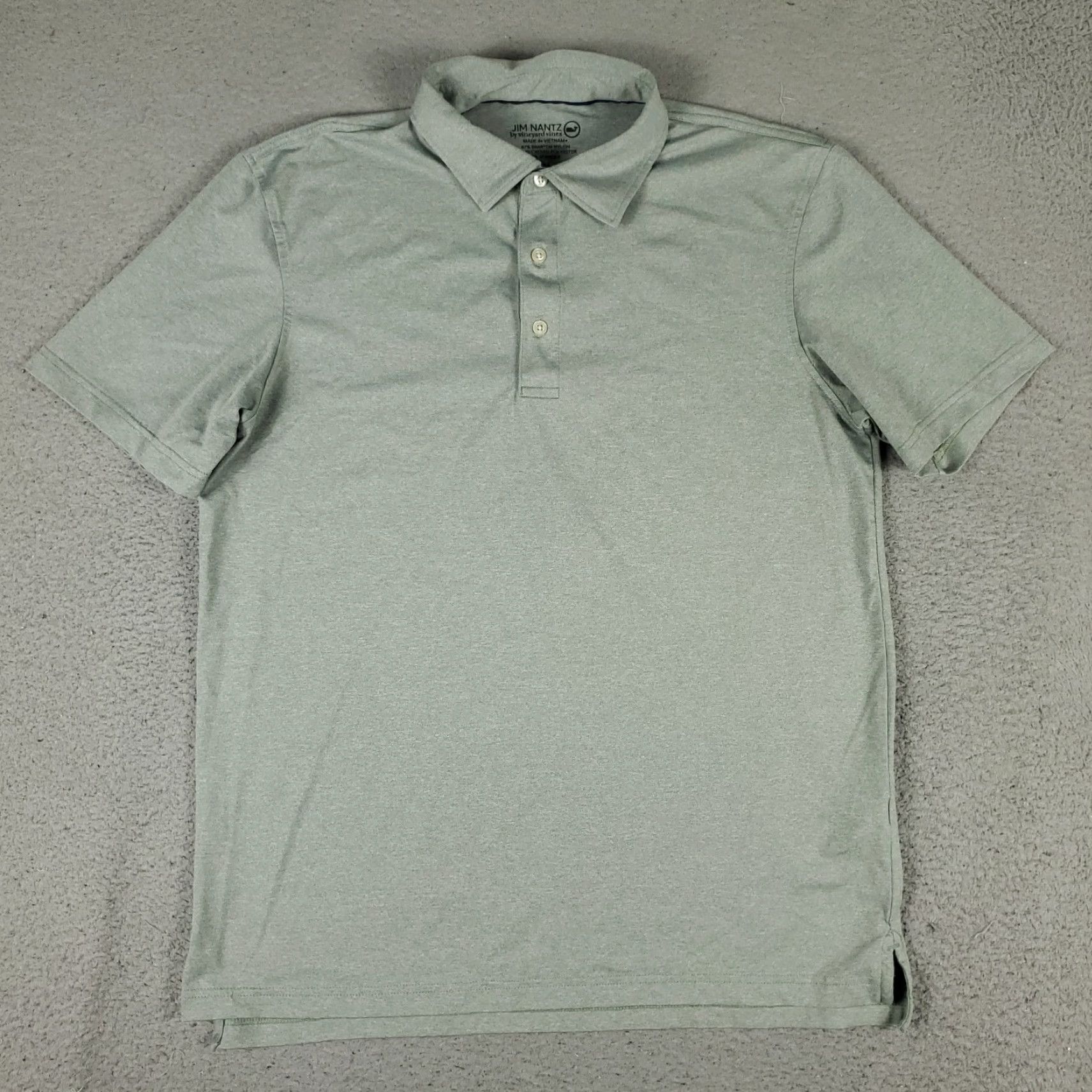 Vineyard Vines Vineyard Vines Polo Shirt Mens M Green Short Sleeve Polo Shirt Men Green Polyester Golf Short Sleeve Size US M / EU 48-50 / 2 - 2 Thumbnail