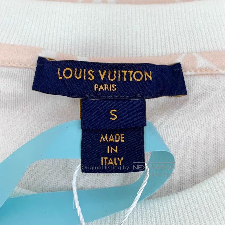 Louis Vuitton Louis Vuitton 22 color-block logo full print cotton crew n Size US S / EU 44-46 / 1 - 5 Thumbnail