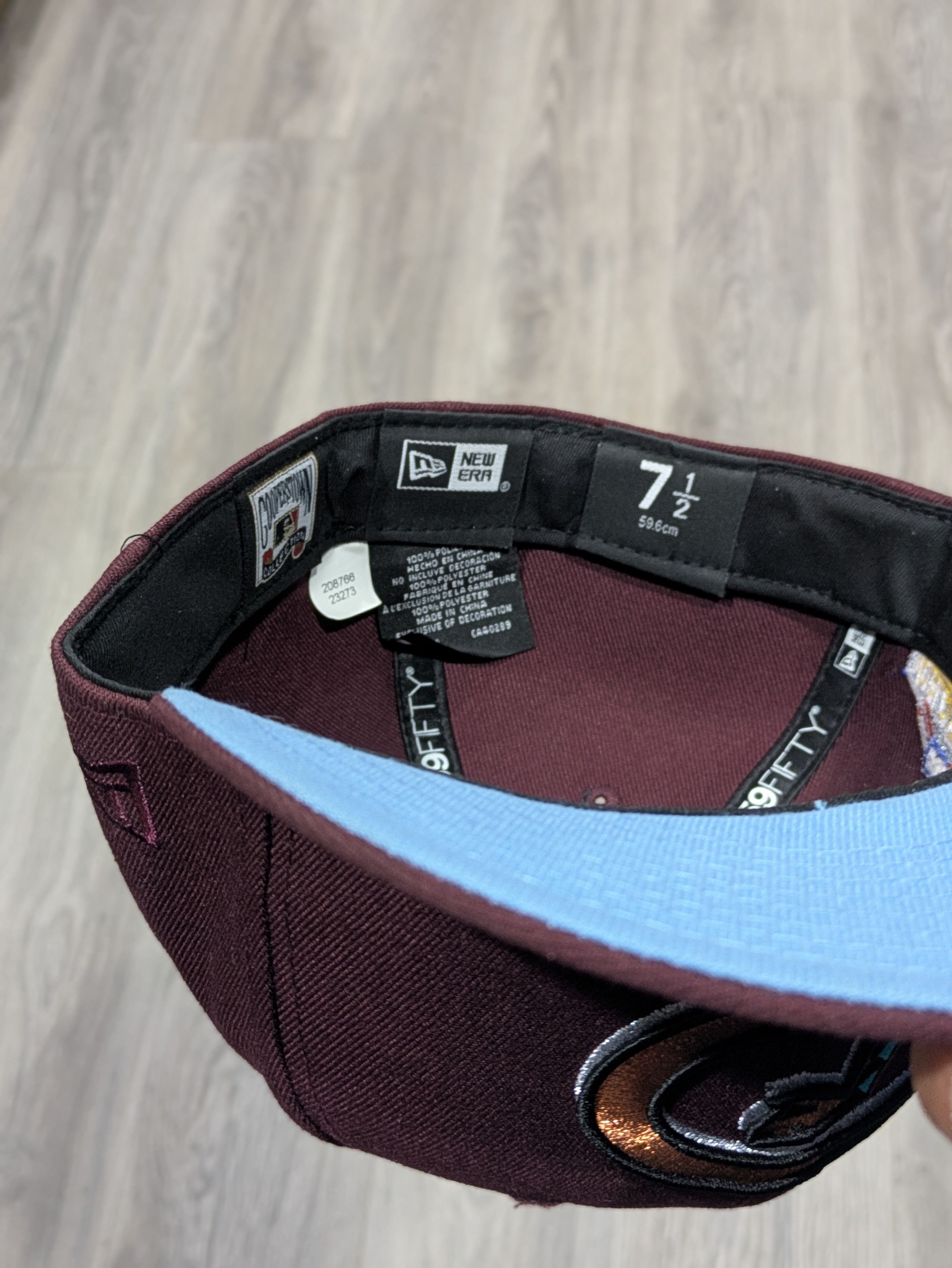 New Era New Era 59fifty Capcity Arizona Diamondbacks 7 1/2 icy Size ONE SIZE - 4 Thumbnail