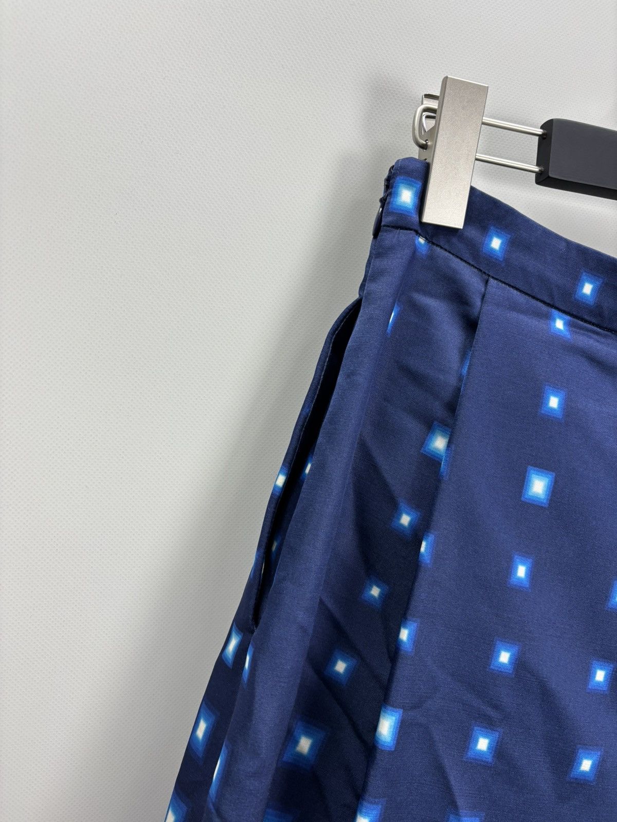 Prada Womens skirt Prada Size 44 Color Blue Size 30" / US 8 / IT 44 - 7 Thumbnail