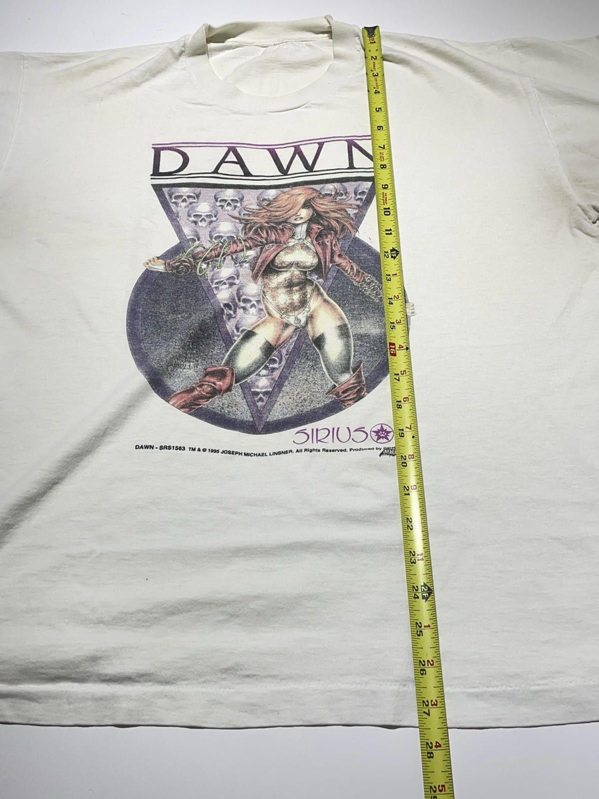 Fashion Victim VTG Dawn T-Shirt 90s Comic Single Stitch Sirius XL Faded Size US XL / EU 56 / 4 - 6 Thumbnail