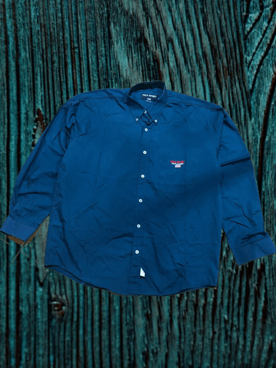 Polo Ralph Lauren Vintage Polo SPORT Ralph Lauren Button-Up Long Sleeve SHIRT Size US XL / EU 56 / 4 - 1 Thumbnail