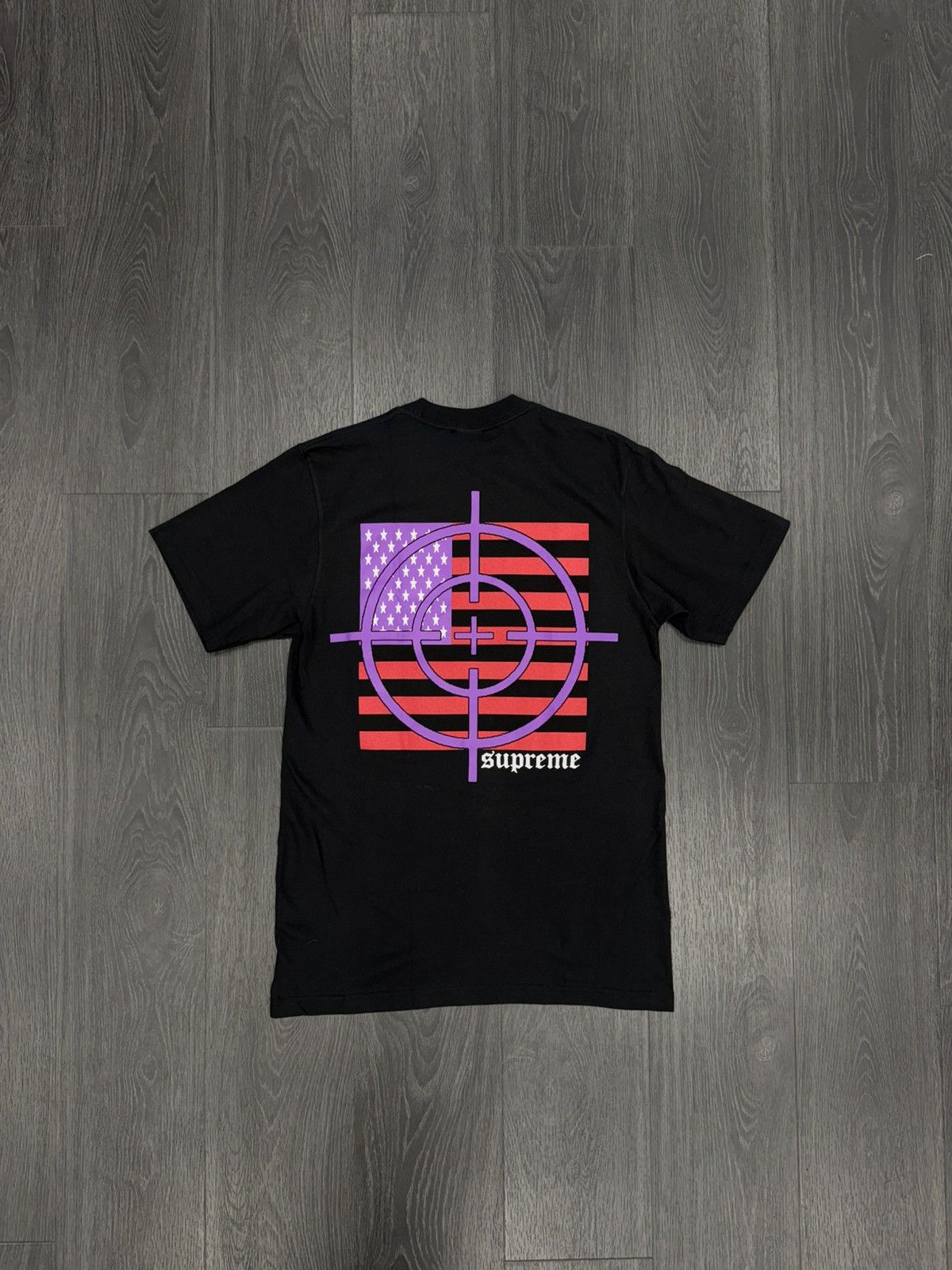Supreme Supreme Target Tee (Black) Size US S / EU 44-46 / 1 - 1 Thumbnail