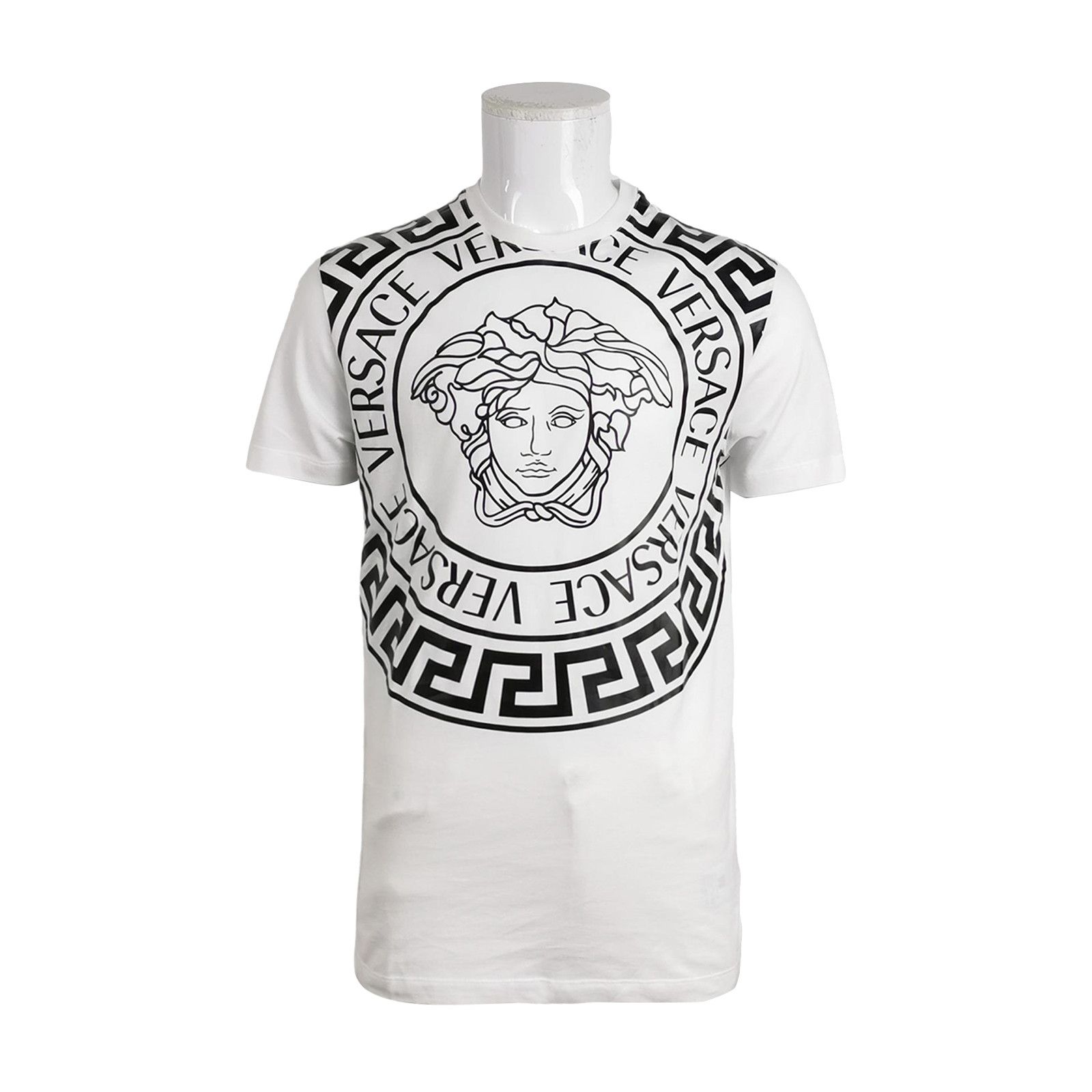 Versace Versace Men m Short Sleeve Shirts Size US M / EU 48-50 / 2 - 1 Thumbnail