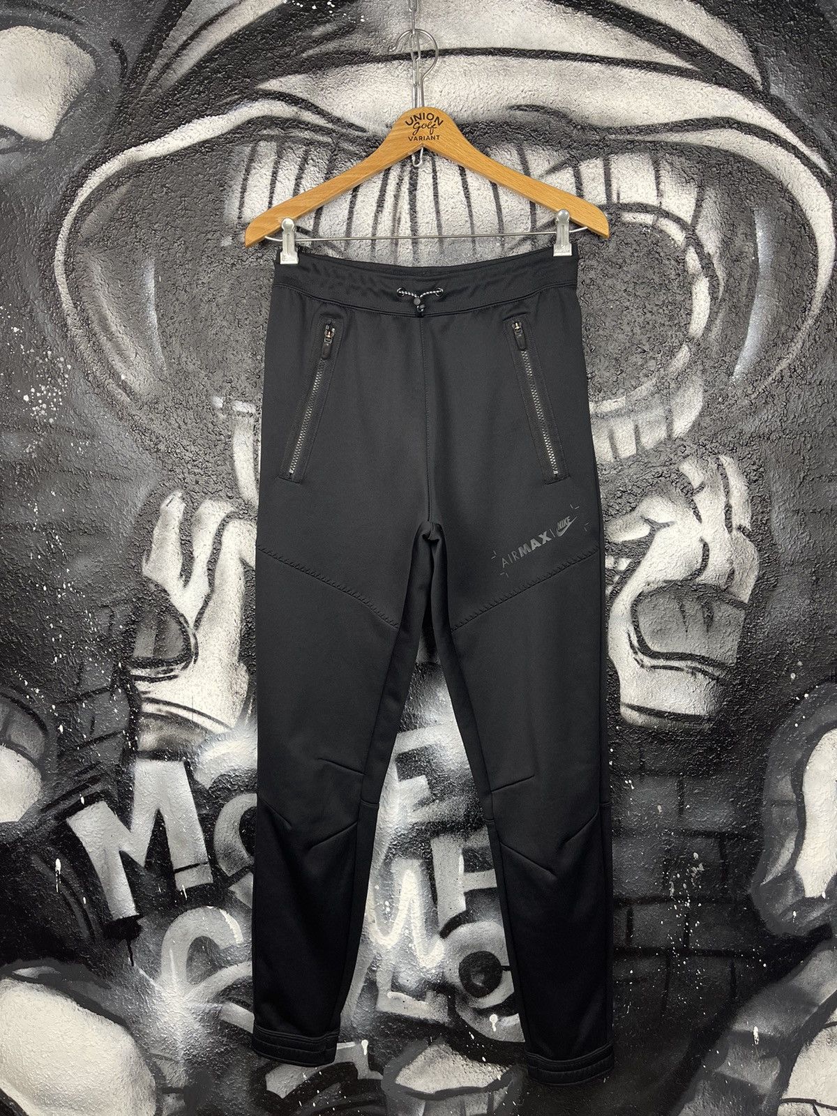Nike Nike Air Max Black Jogger Sport Pants Men’s Size Small Size US 30 / EU 46 - 4 Thumbnail