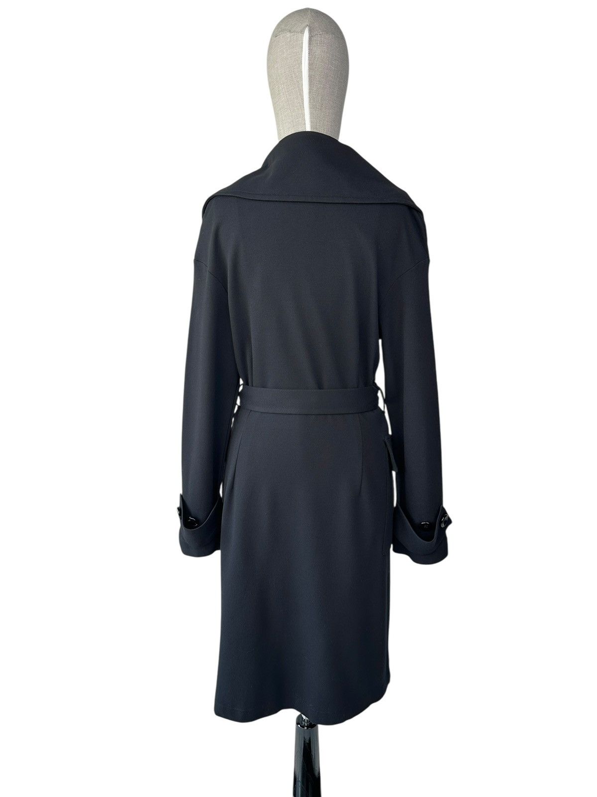 Marimekko MARIMEKKO Ritva Falla Zip Belted Coat Black Women’s Size M / US 6-8 / IT 42-44 - 2 Thumbnail