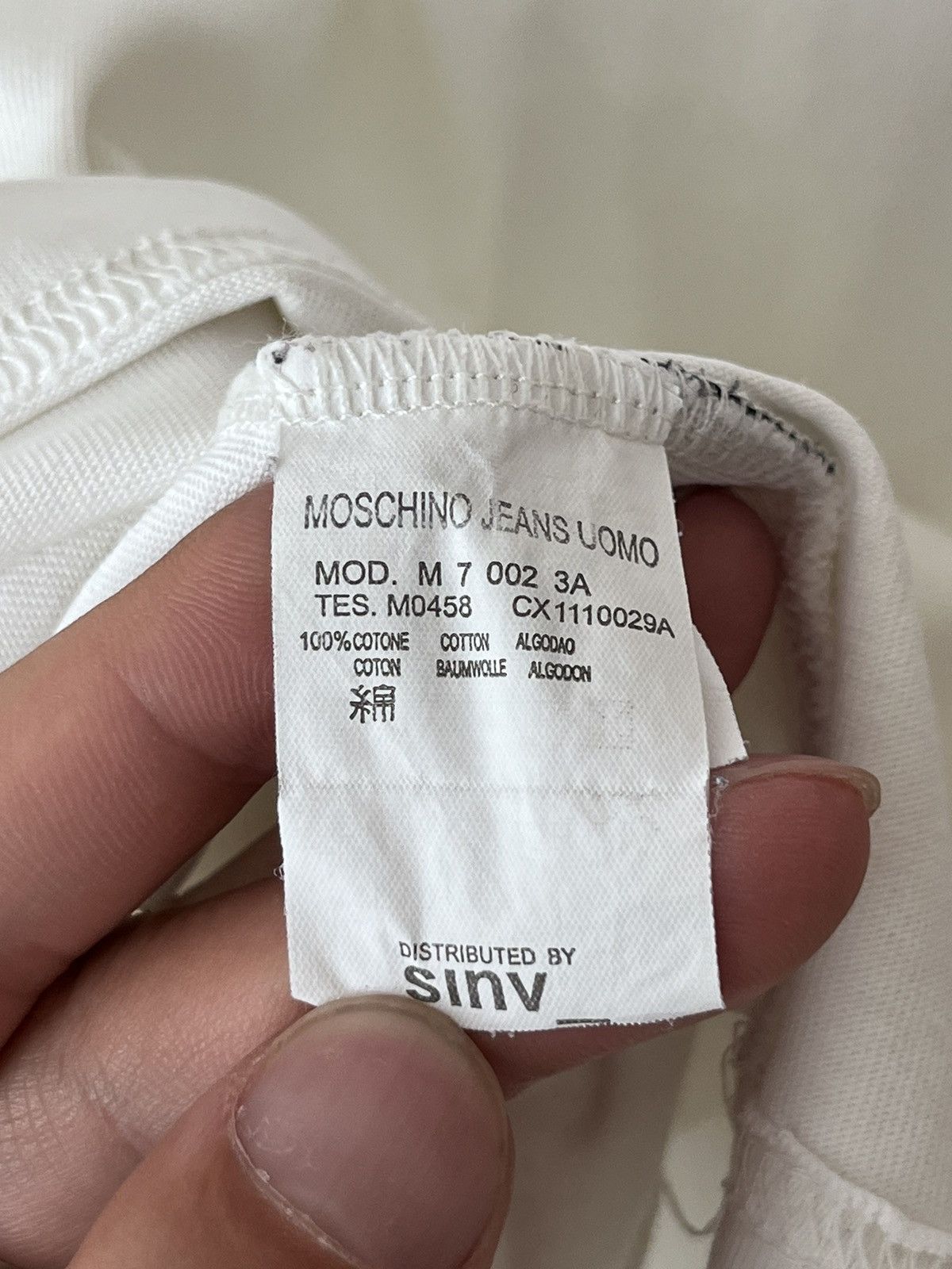 Moschino Vintage Moschino Long Sleeve Avant Garde Moschino Crewneck Size US M / EU 48-50 / 2 - 14 Thumbnail