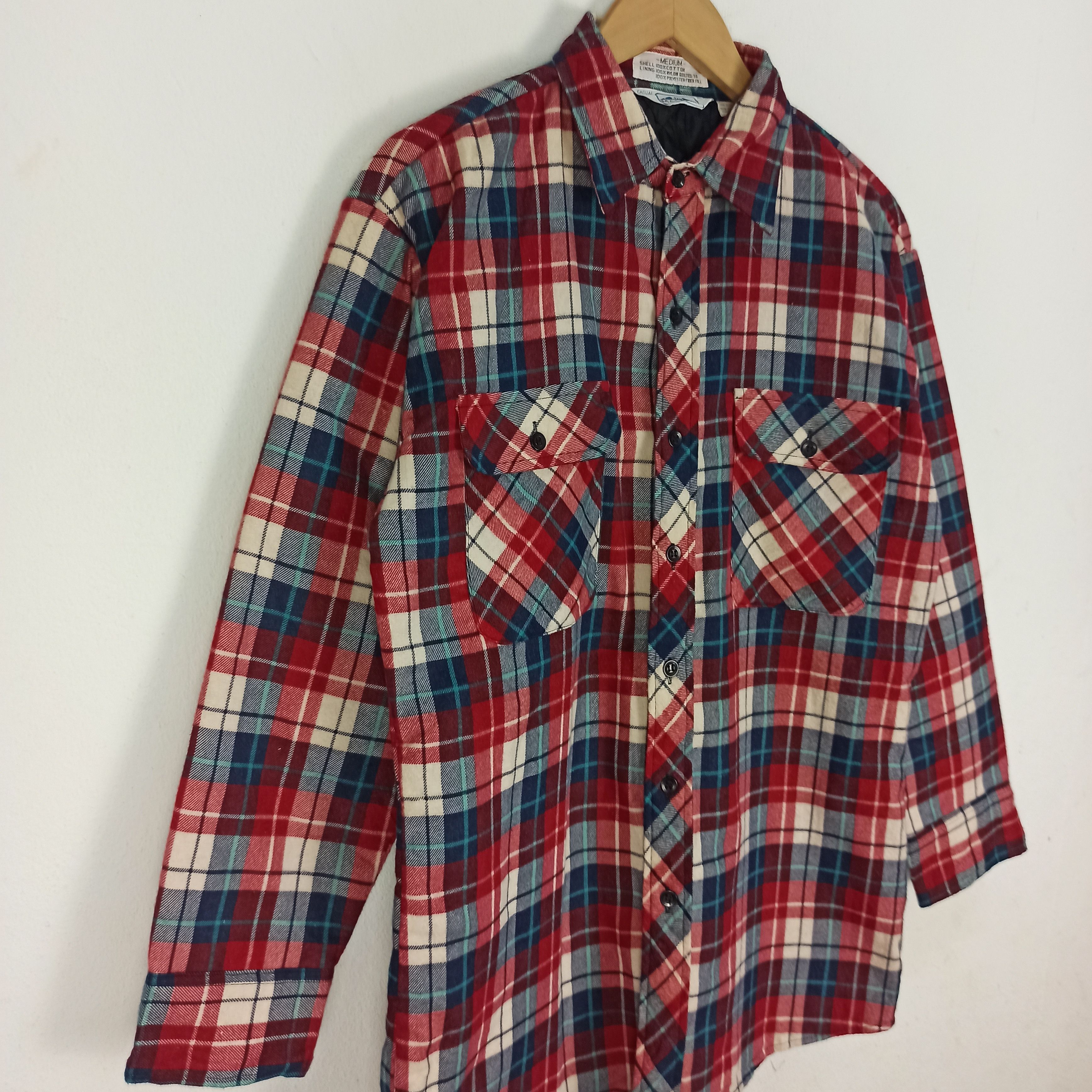 Flannel Vintage MACEYE Flannel Button Long Sleeve Size US M / EU 48-50 / 2 - 3 Thumbnail