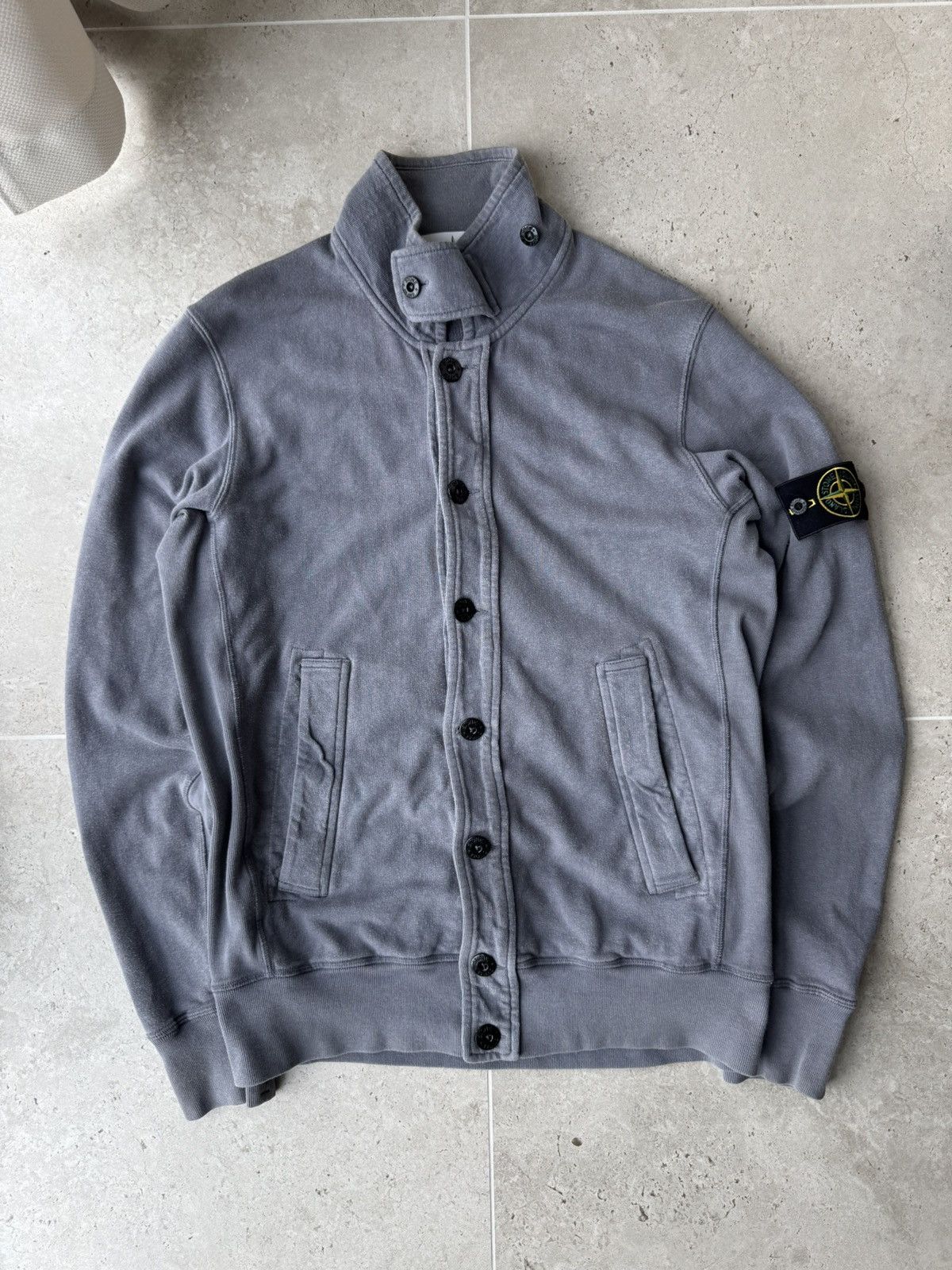 Stone Island Sweater Zip Up Size L