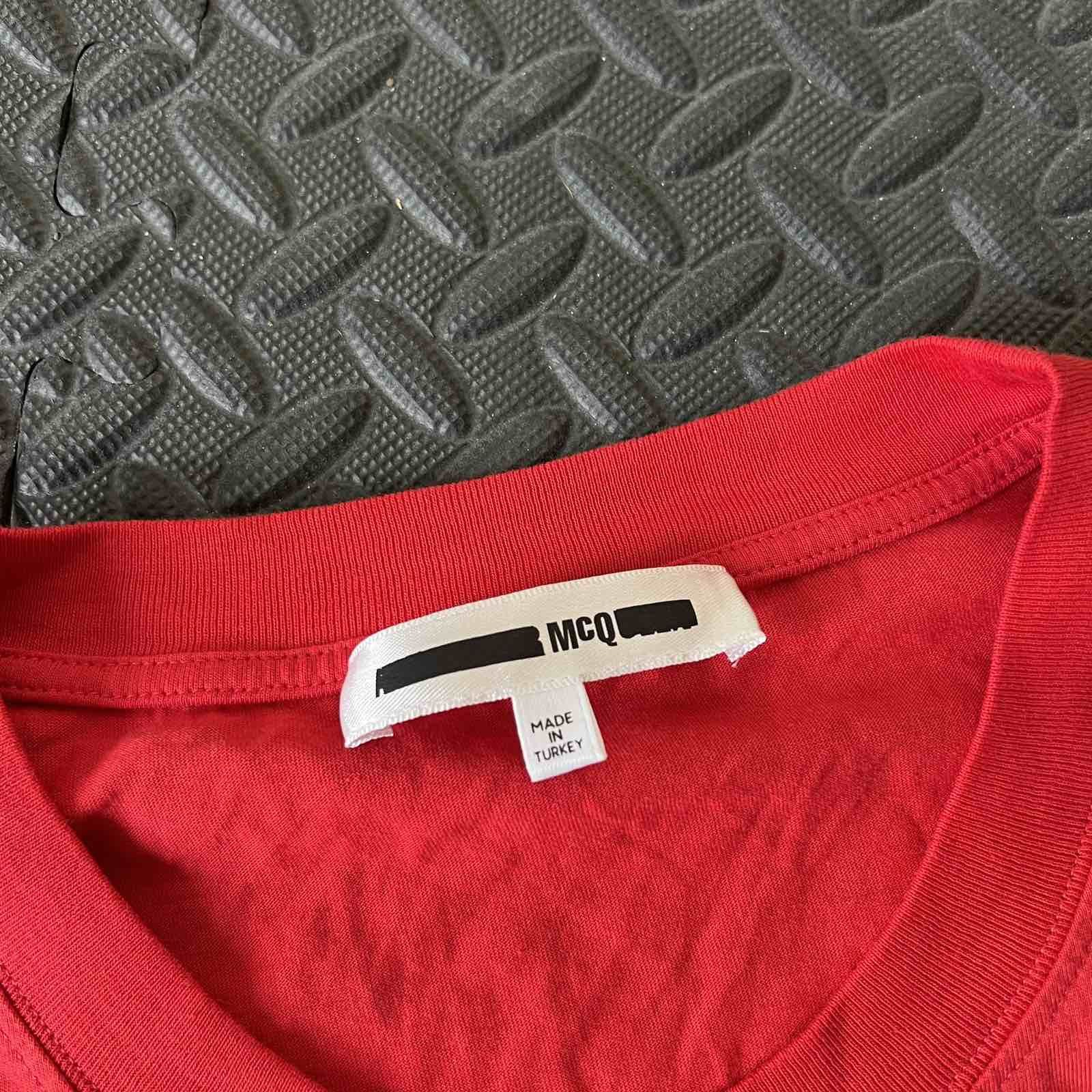 Alexander McQueen Alexander McQueen red T-shirt Size US XXL / EU 58 / 5 - 5 Thumbnail
