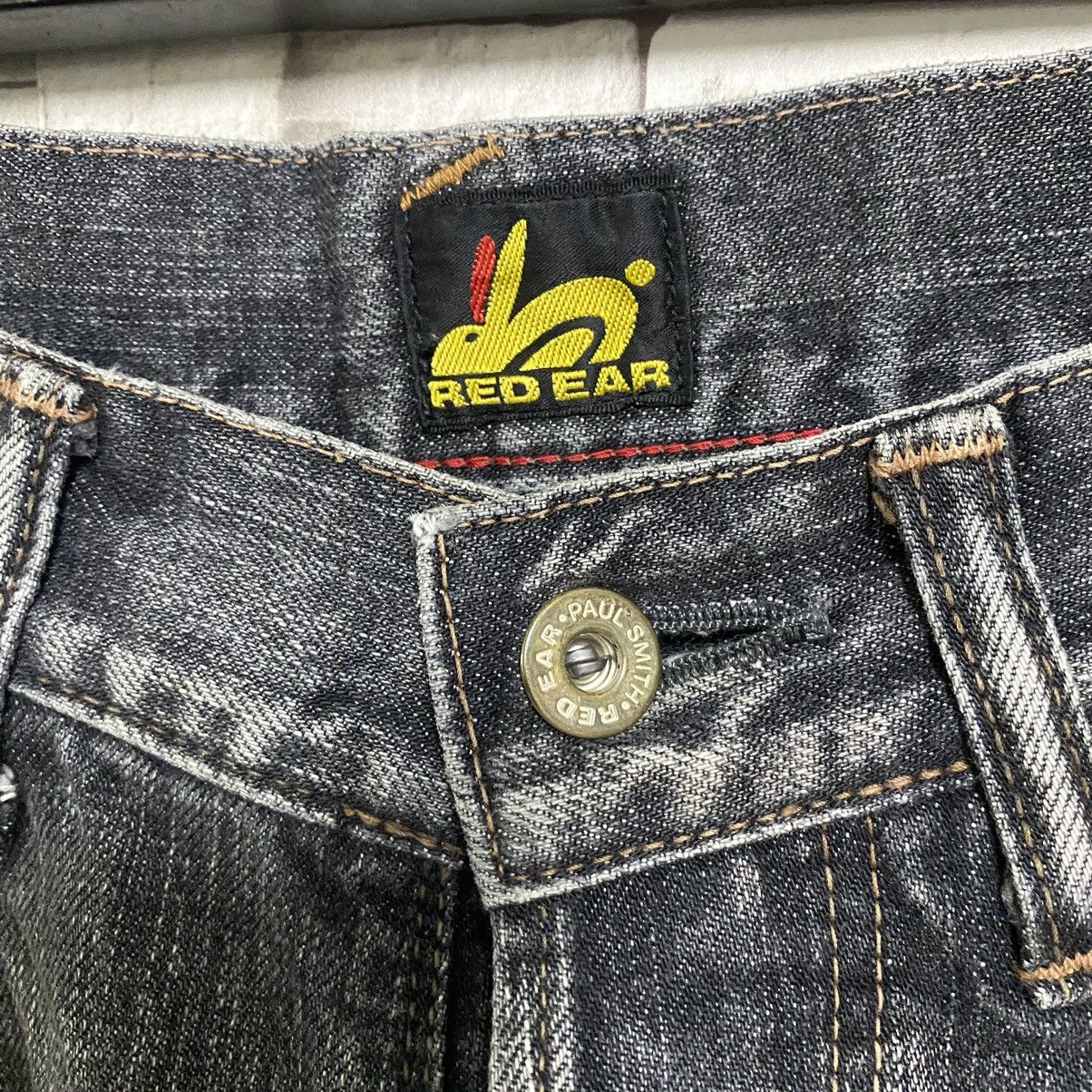 Japanese Brand Paul Smith Red Ear Denim Patchwork British Flag Jeans Size US 29 - 14 Thumbnail