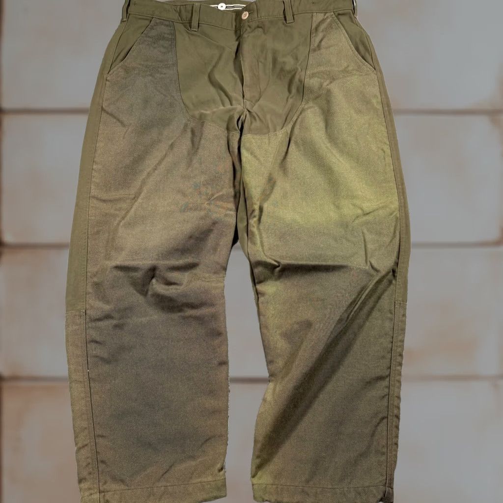 Vintage LL Bean Upland Hunting Pants Olive Green Nylon Brush Guard Field 40x29 Mens Size US 40 / EU 56 - 1 Thumbnail
