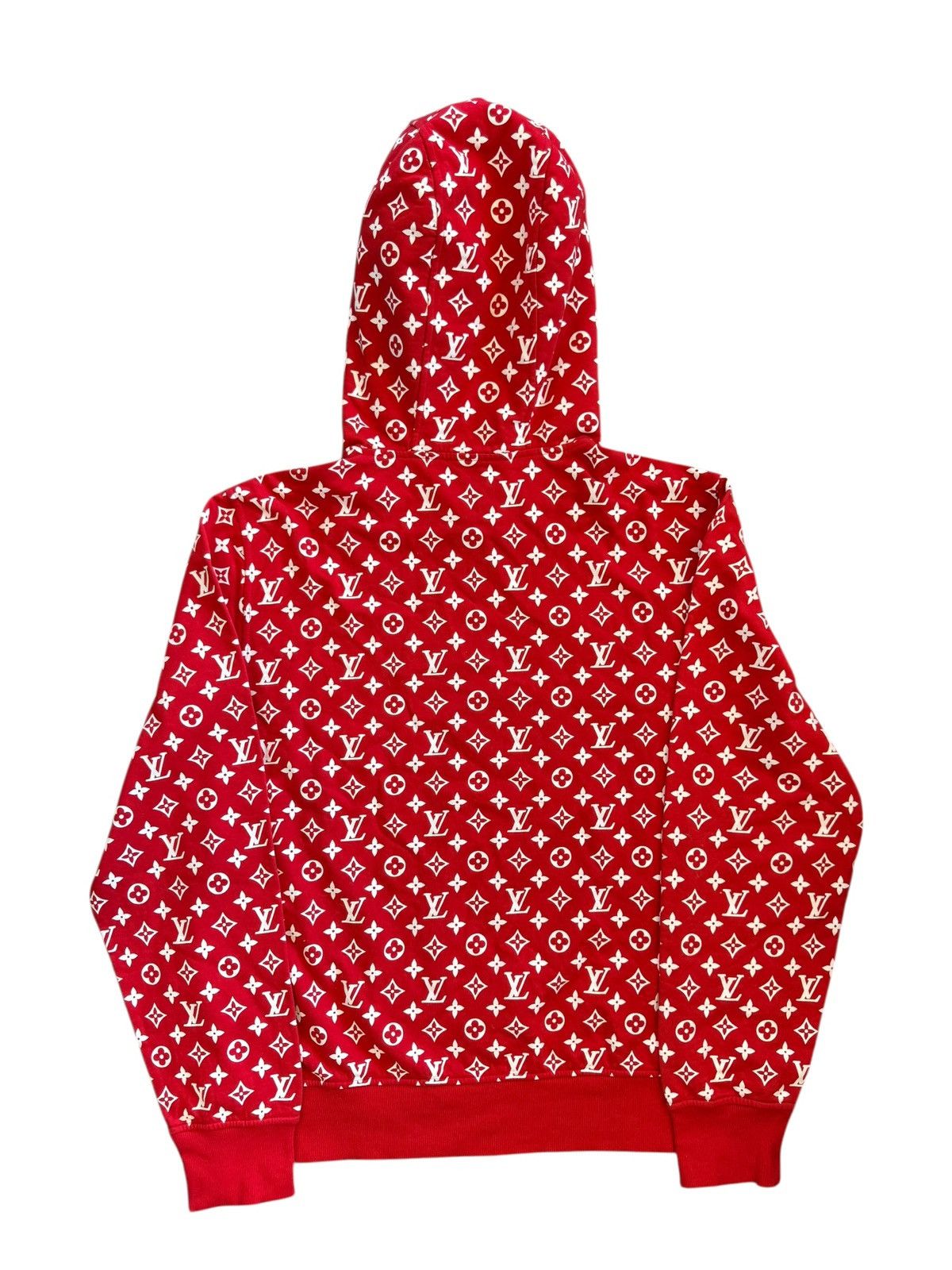 Louis Vuitton × Supreme LV X Supreme Box Logo Hoodie Size US XL / EU 56 / 4 - 5 Thumbnail