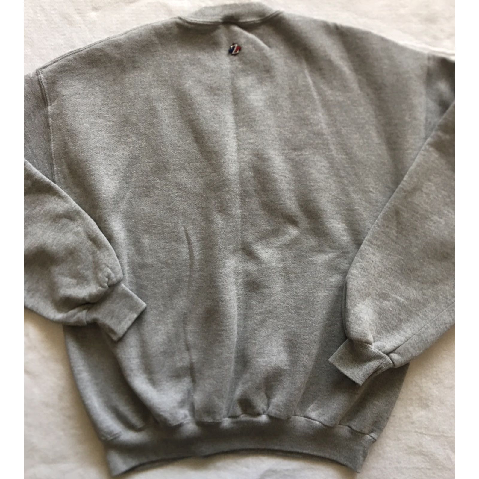 Jerzees VINTAGE Jerzees Sweatshirt Gray XL USA Original Logo Crew Neck Long Sleeve Mens 80s 90s Pullover Size US XL / EU 56 / 4 - 5 Thumbnail
