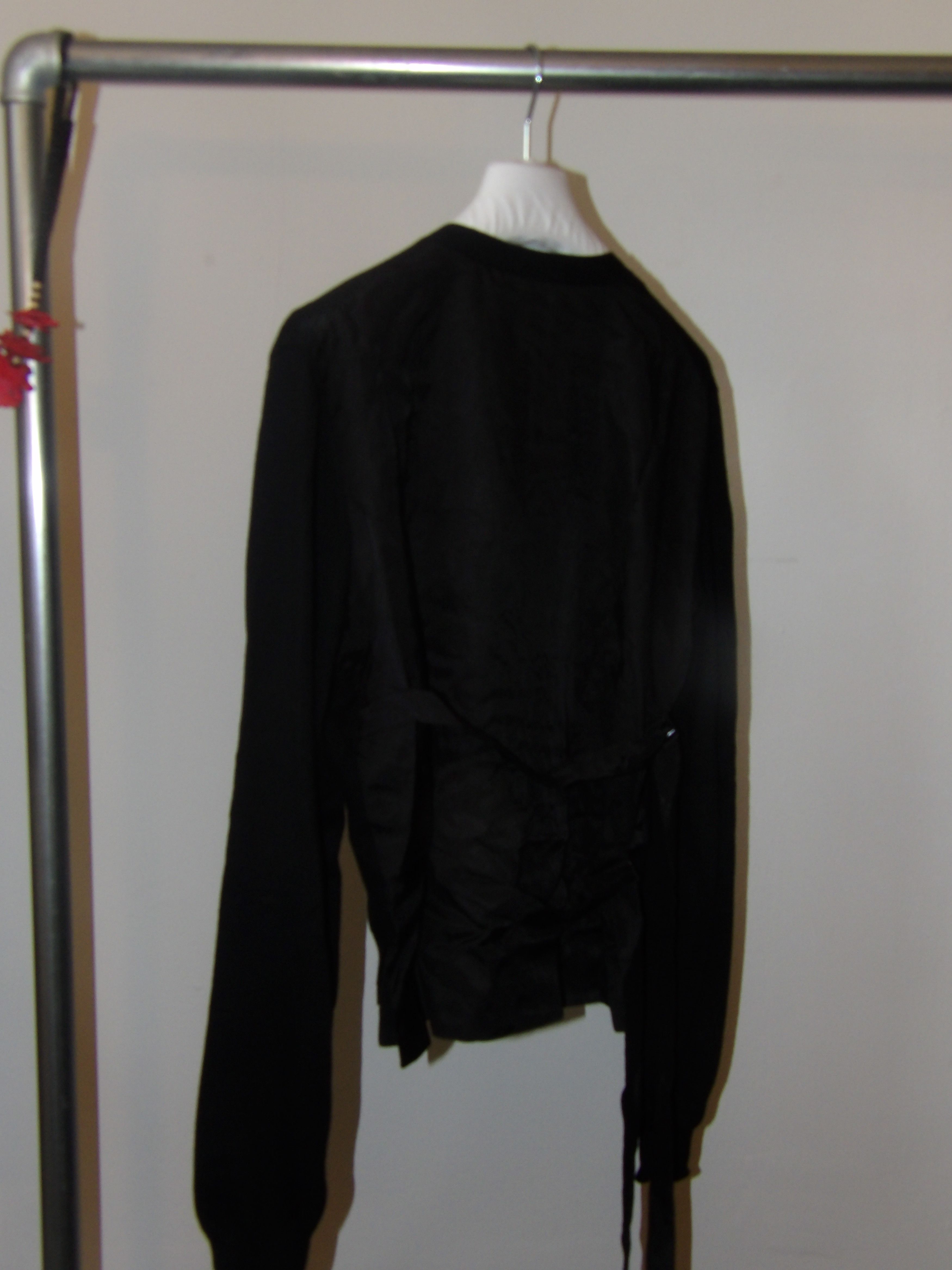 Ann Demeulemeester Ann Demeulemeester "Double Breasted" Cardigan W/ Back Straps Size M / US 6-8 / IT 42-44 - 2 Thumbnail