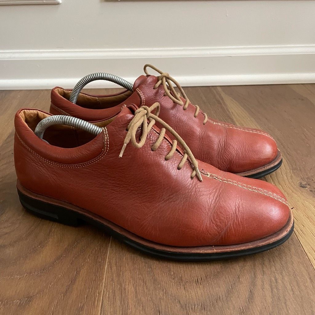 Sandro Sandro Comfort Walk Shoes Mens Size 10 D Brown Leather Lace Grailed