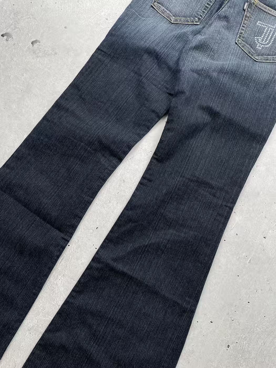 Japanese Brand × Vintage Vintage Flare Jeans Size US 28 / EU 44 - 8 Thumbnail