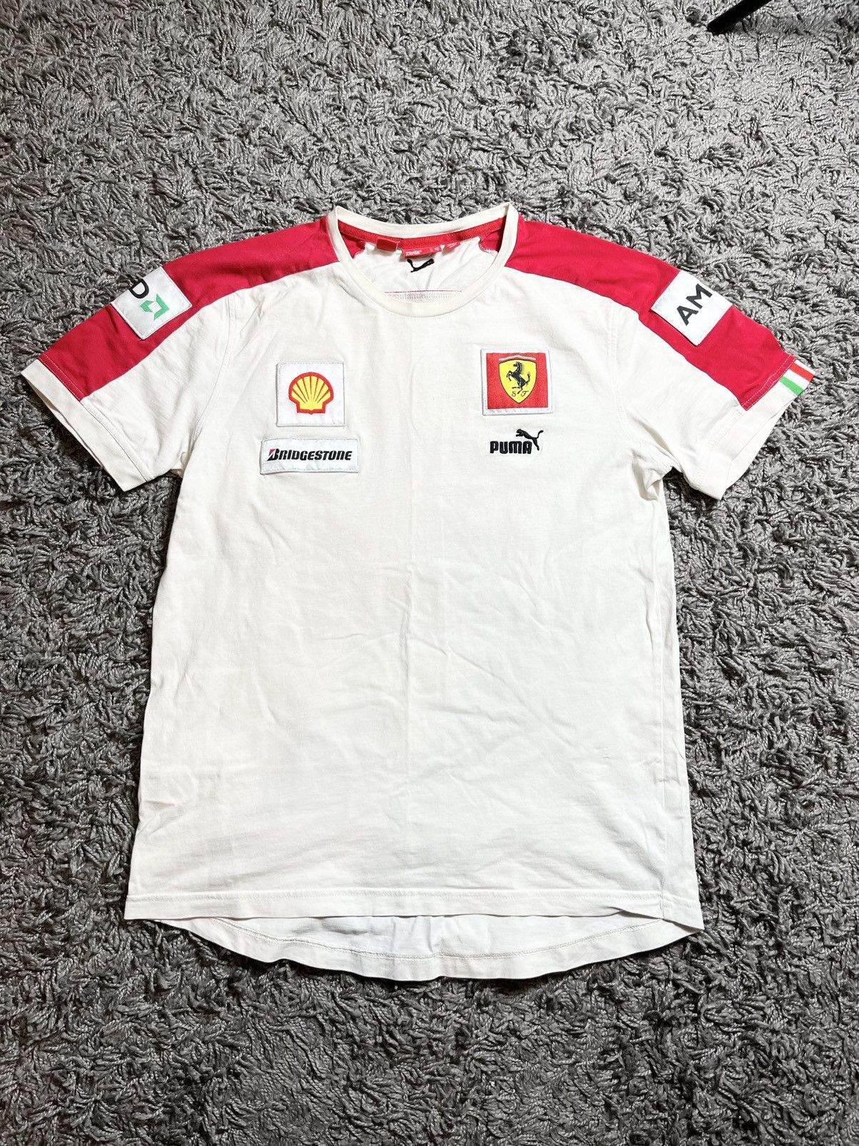 Ferrari × Vintage |M| FERRARI FORMULA1 NASCAR COTTON RACING T-SHIRT Size US M / EU 48-50 / 2 - 1 Thumbnail