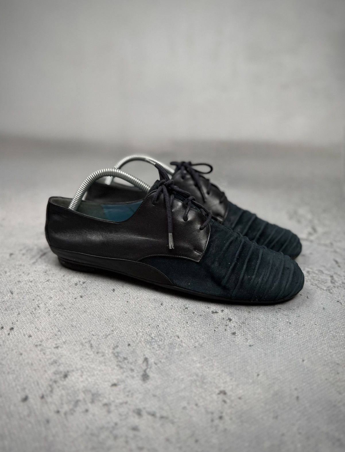 Vintage Thierry Rabotin Piuma Vintage Italian Shoes Suede Leather Size US 9.5 / IT 39.5 - 1 Thumbnail