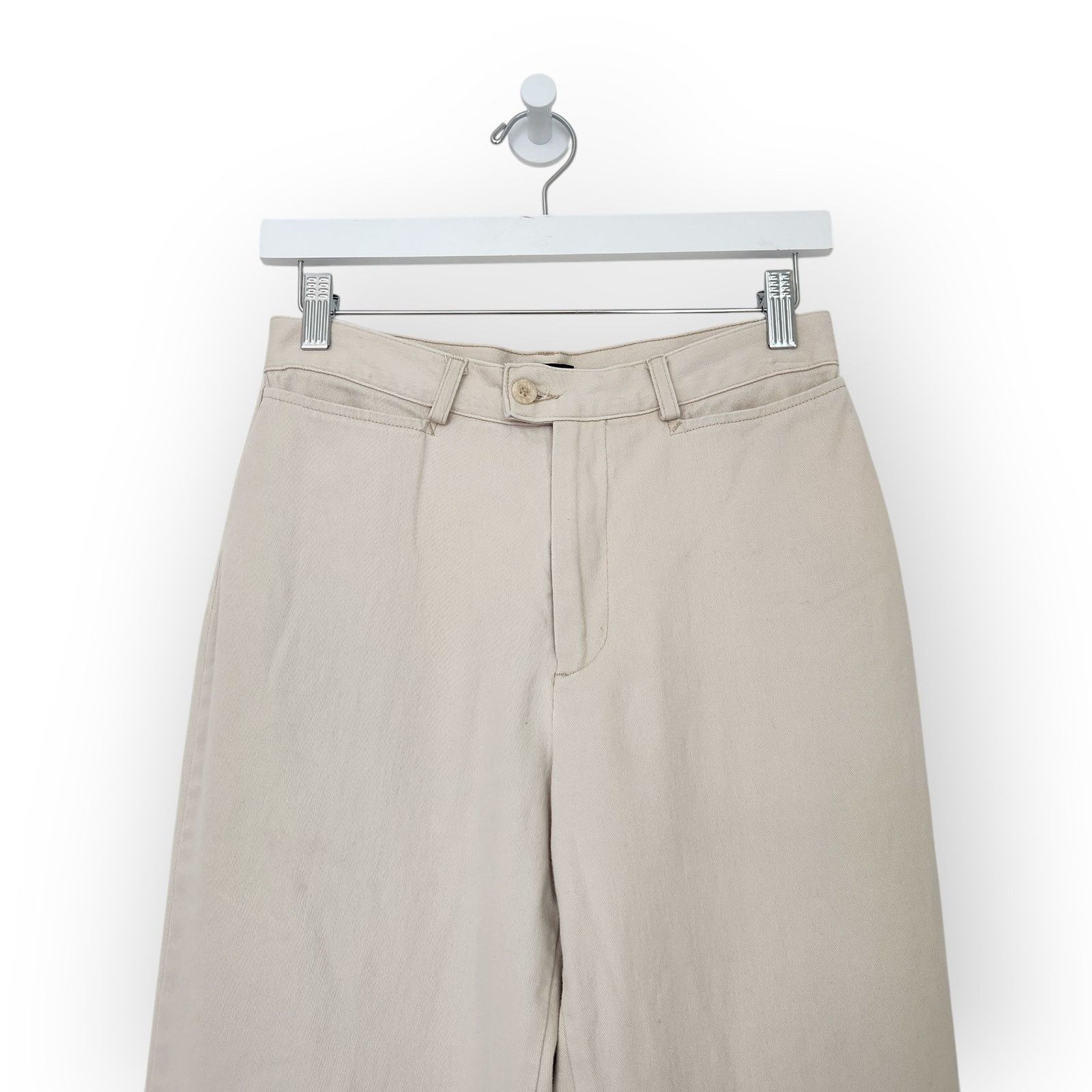 Vintage Vintage 90s Dockers Khaki Pants High Rise Straight 4 Y2K Size 27" / US 4 / IT 40 - 2 Thumbnail
