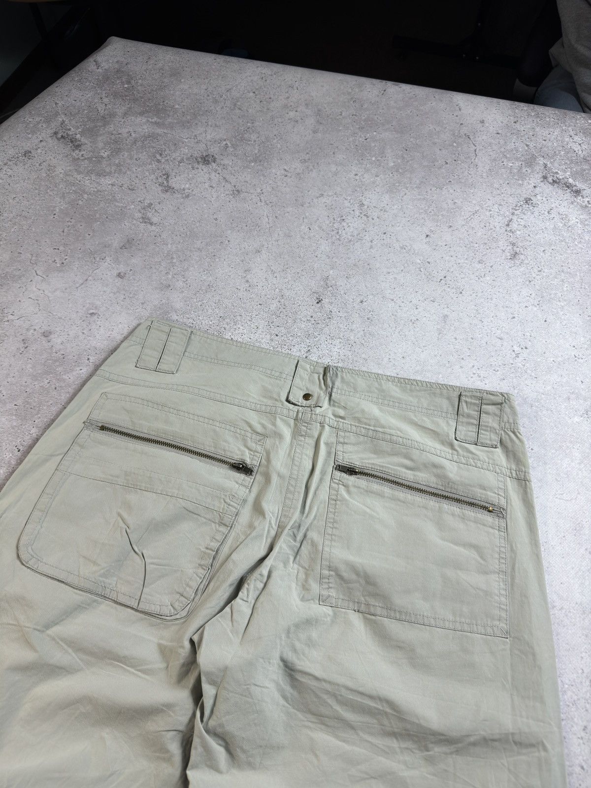 Hysteric Glamour × Japanese Brand × Junya Watanabe Vintage Japanese Zip Baggy Balenci Style Pants Pants Size US 30 / EU 46 - 5 Thumbnail