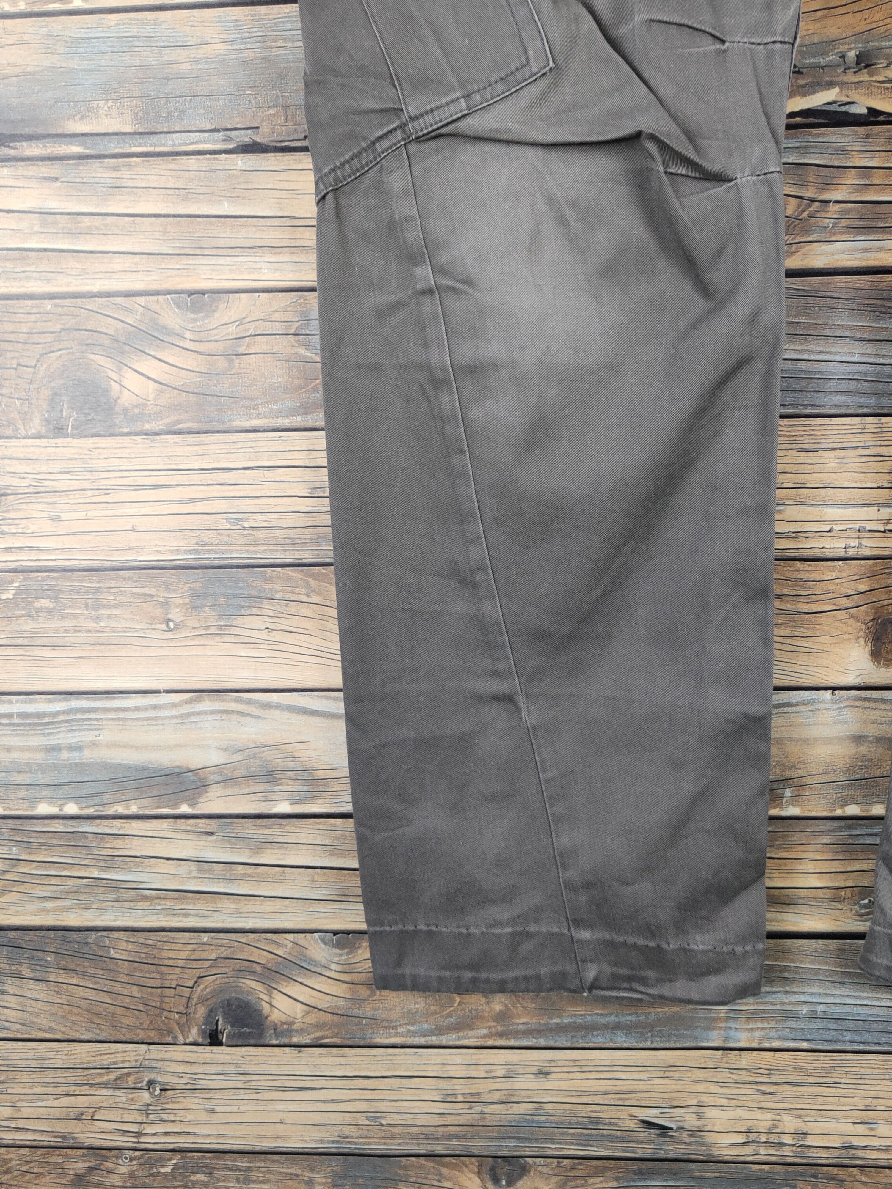 Japanese Brand DL Almighty Olive Multipocket Cargo Pants #2444 Size US 32 / EU 48 - 4 Thumbnail