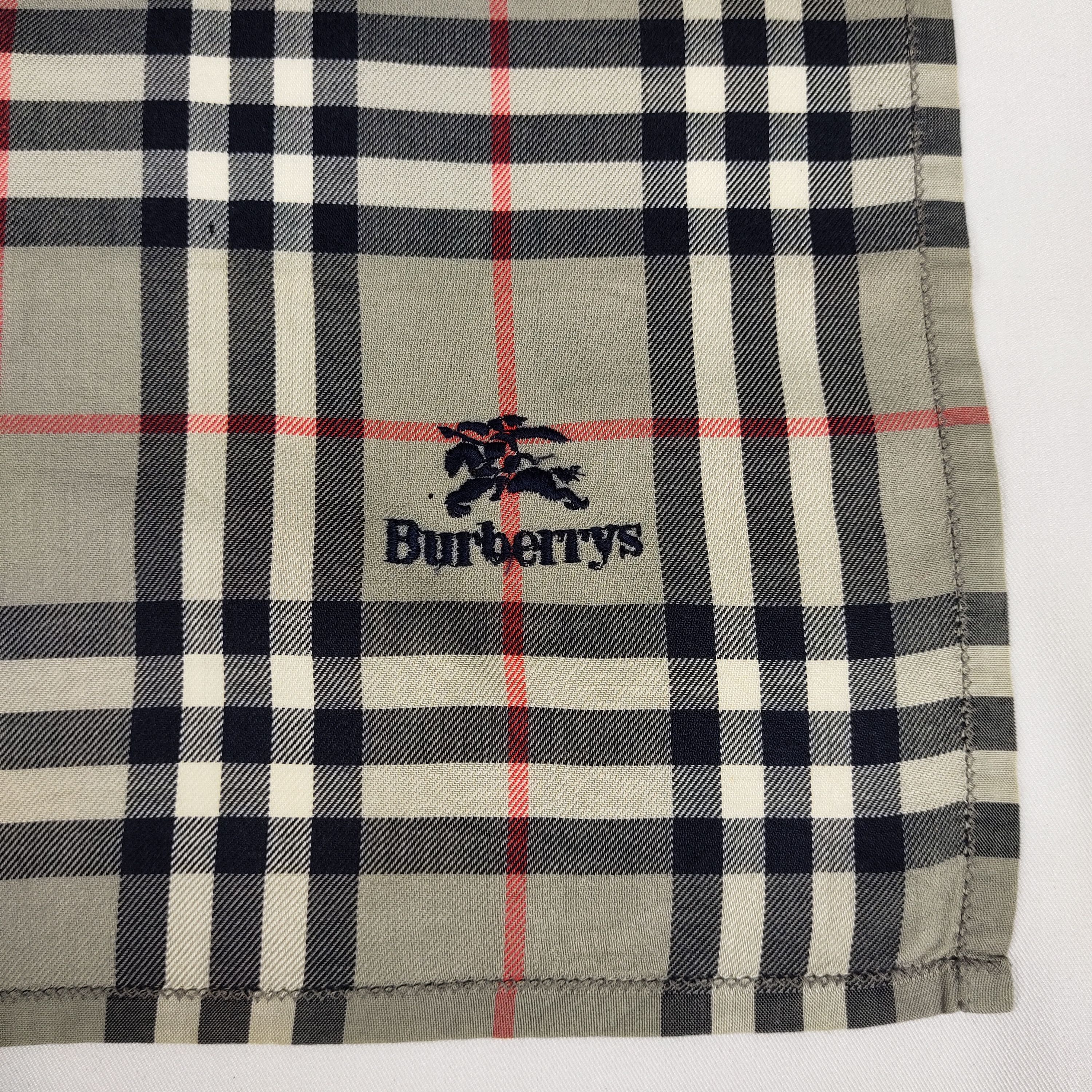 Burberry × Vintage Burberry Handkerchief / Neckerchief /Bandana FZ337 Size ONE SIZE - 5 Thumbnail