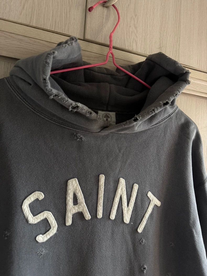 Saint Michael Saint Michael Destroy embroidered hoodies Size US M / EU 48-50 / 2 - 2 Thumbnail