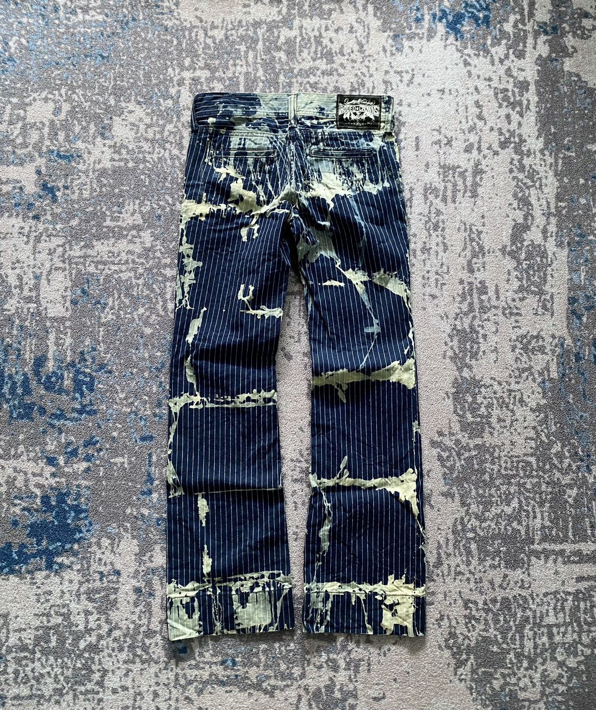 Beauty Beast × If Six Was Nine × Japanese Brand Rare Rodeo Crowns Flared Pants Size US 31 - 2 Thumbnail
