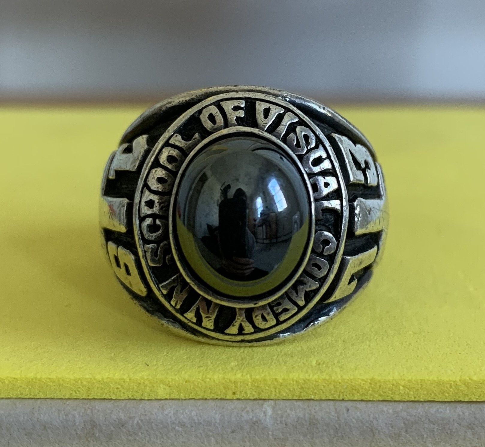 Number (N)ine SS01 Number (N)ine School of Visual Comedy Championship Ring Size ONE SIZE - 1 Thumbnail