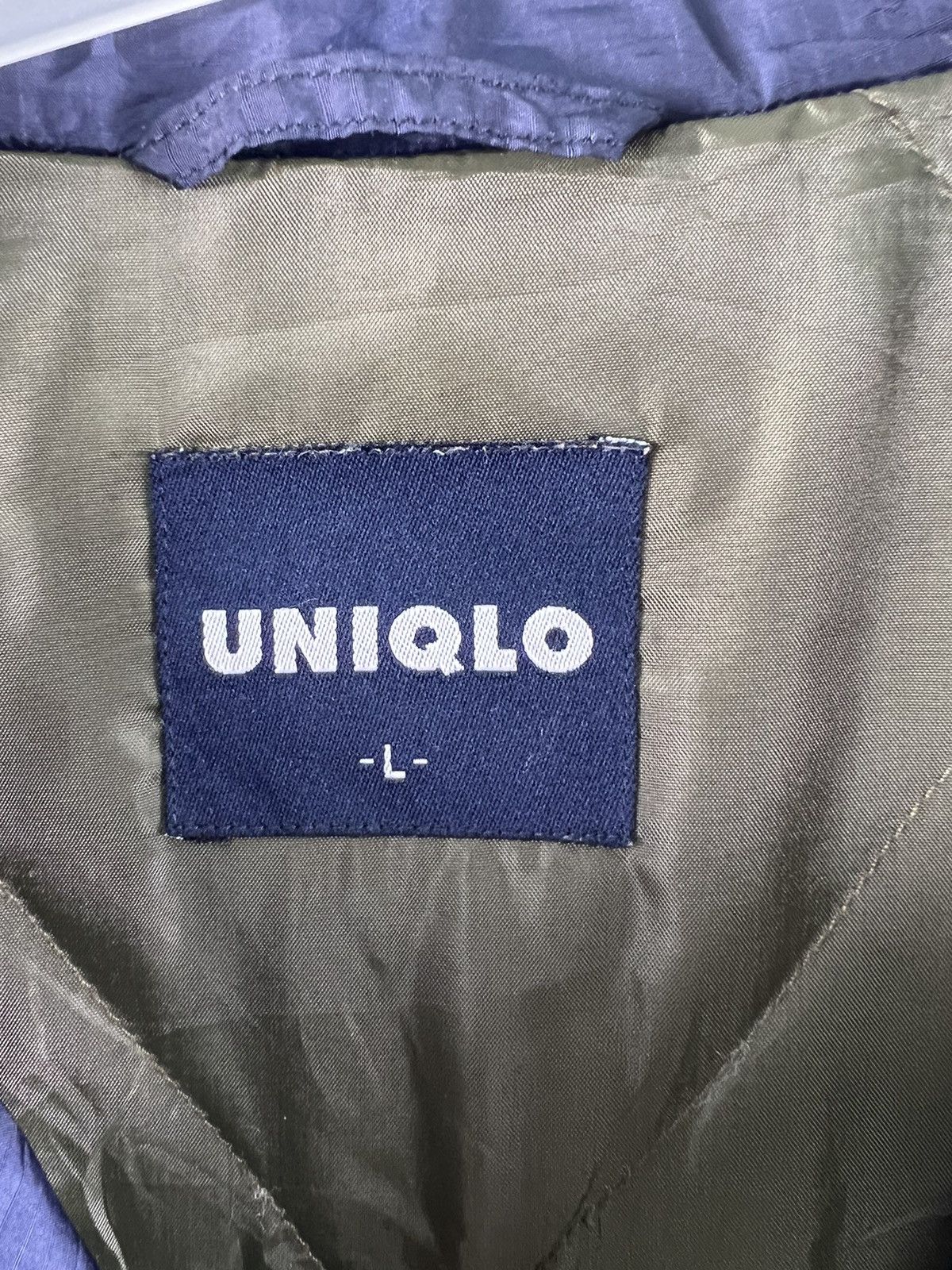 Japanese Brand × Uniqlo × Vintage 🔥 Vintage Uniqlo Anorak hoodies sunfaded olive green Size US M / EU 48-50 / 2 - 9 Thumbnail