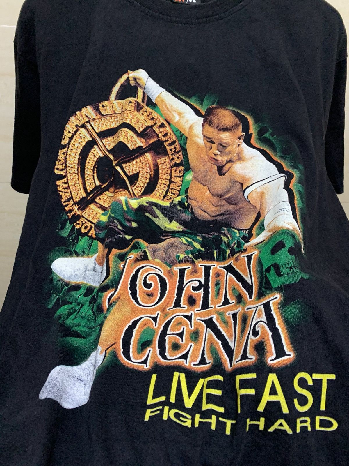 Vintage × WCW/nWo × WWE vintage y2k john cena ruthless aggression Size US L / EU 52-54 / 3 - 4 Thumbnail