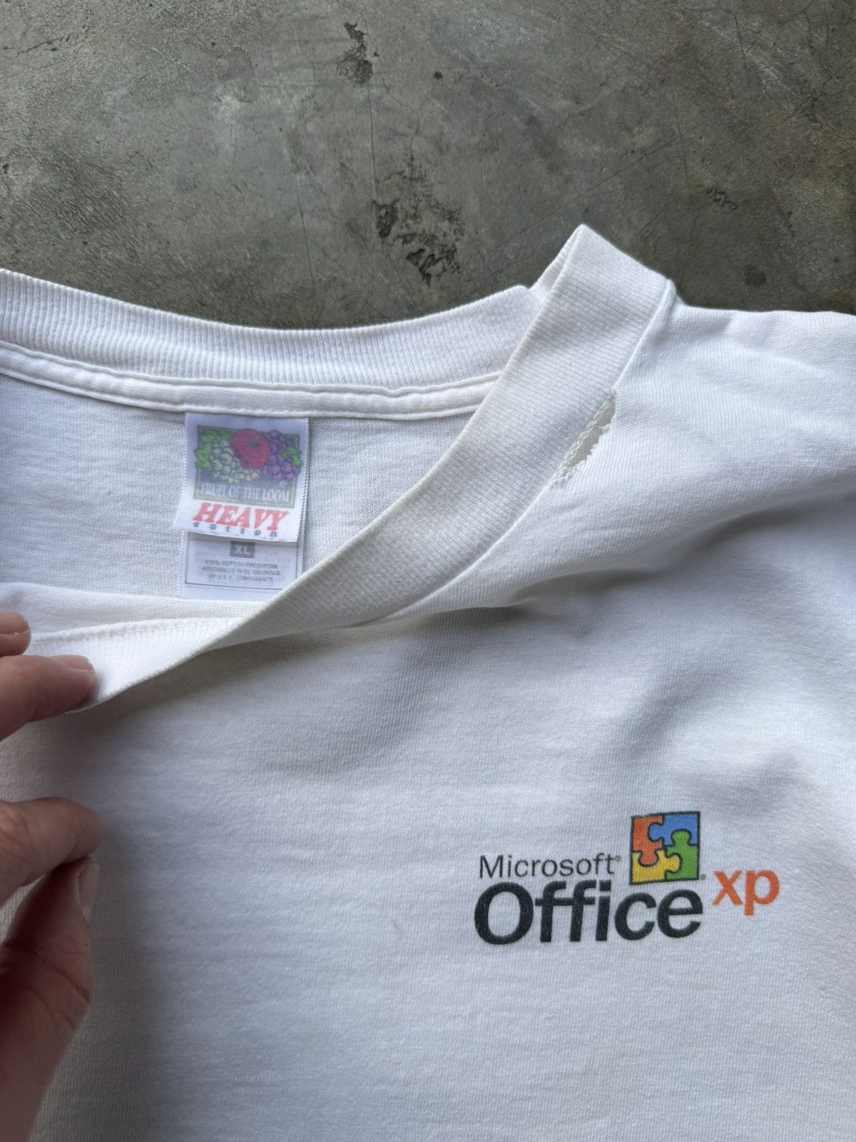 Microsoft × Vintage Vintage 90’s/Y2K Microsoft Office XP Graphic Boxy Tech Tee Size US XL / EU 56 / 4 - 2 Thumbnail
