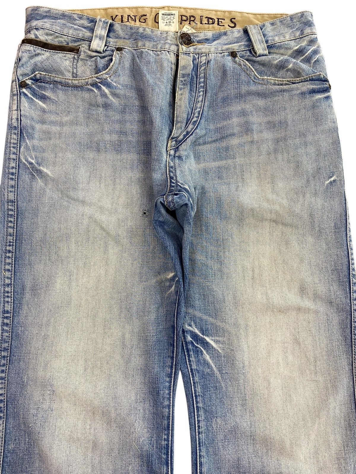 Japanese Brand Japanese Brand Faded Wash Style Straight Leg Jeans Size US 36 / EU 52 - 2 Thumbnail